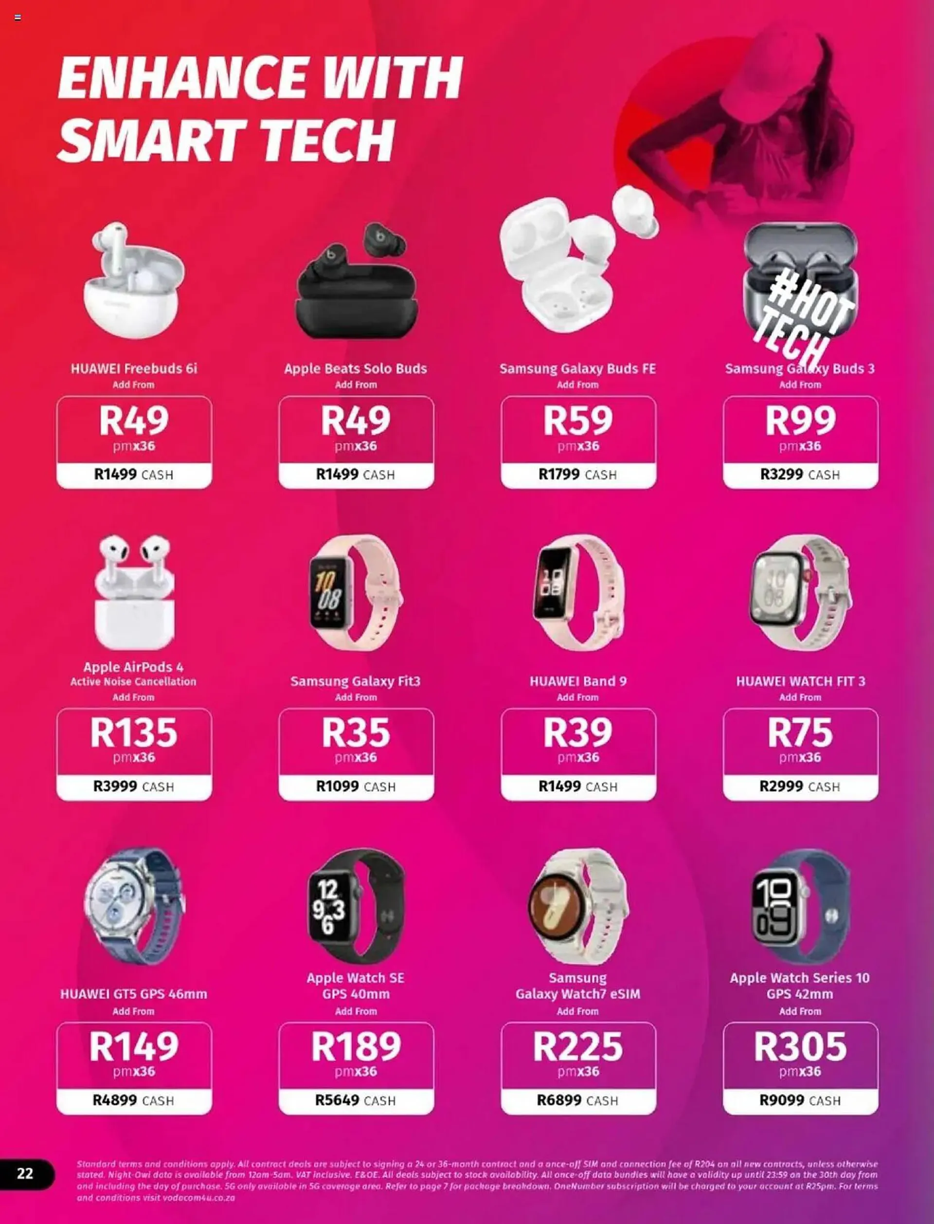 Vodacom catalogue from 6 December to 6 January 2025 - Catalogue Page 22