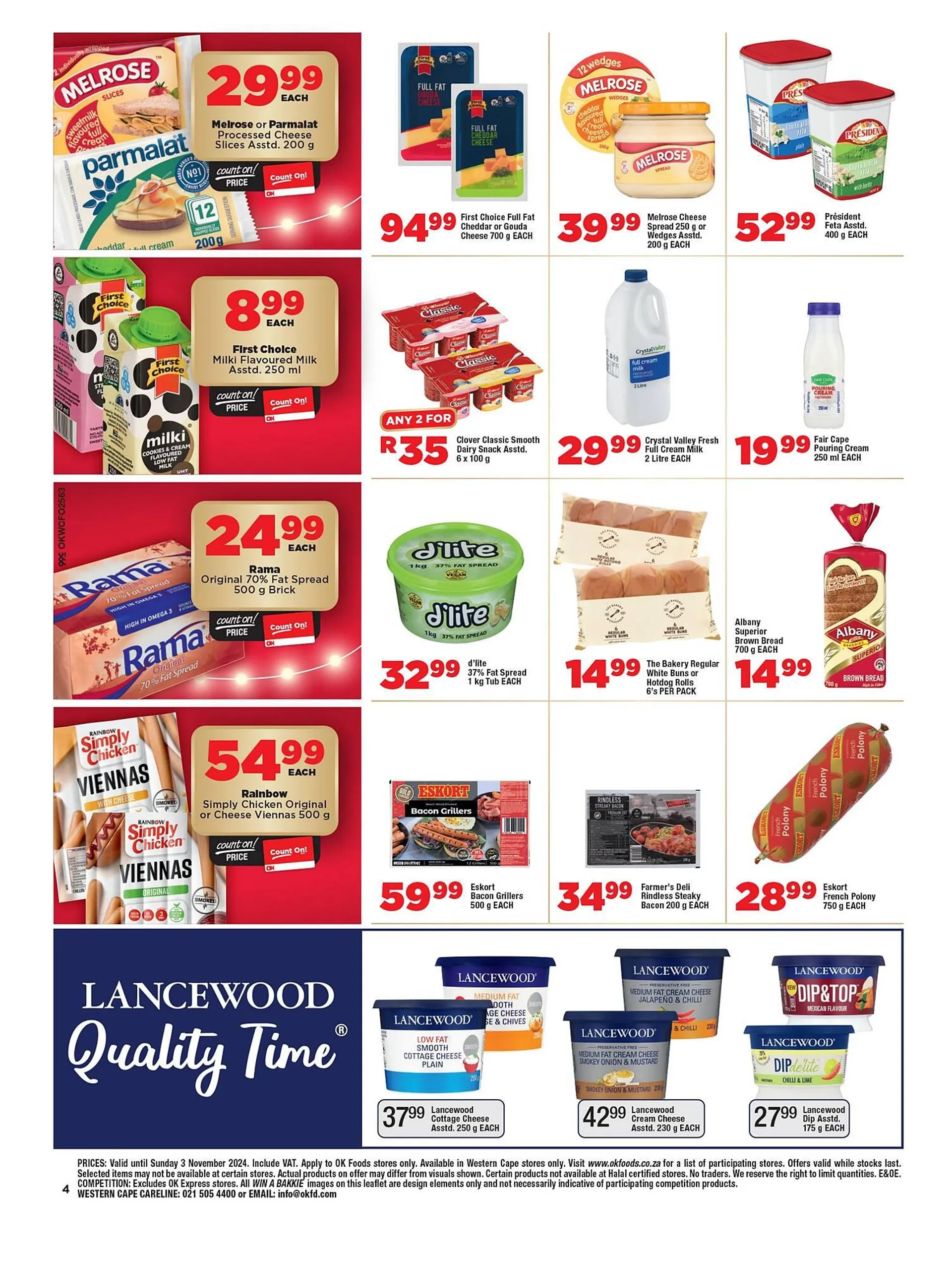 OK Foods catalogue from 23 October to 3 November 2024 - Catalogue Page 4