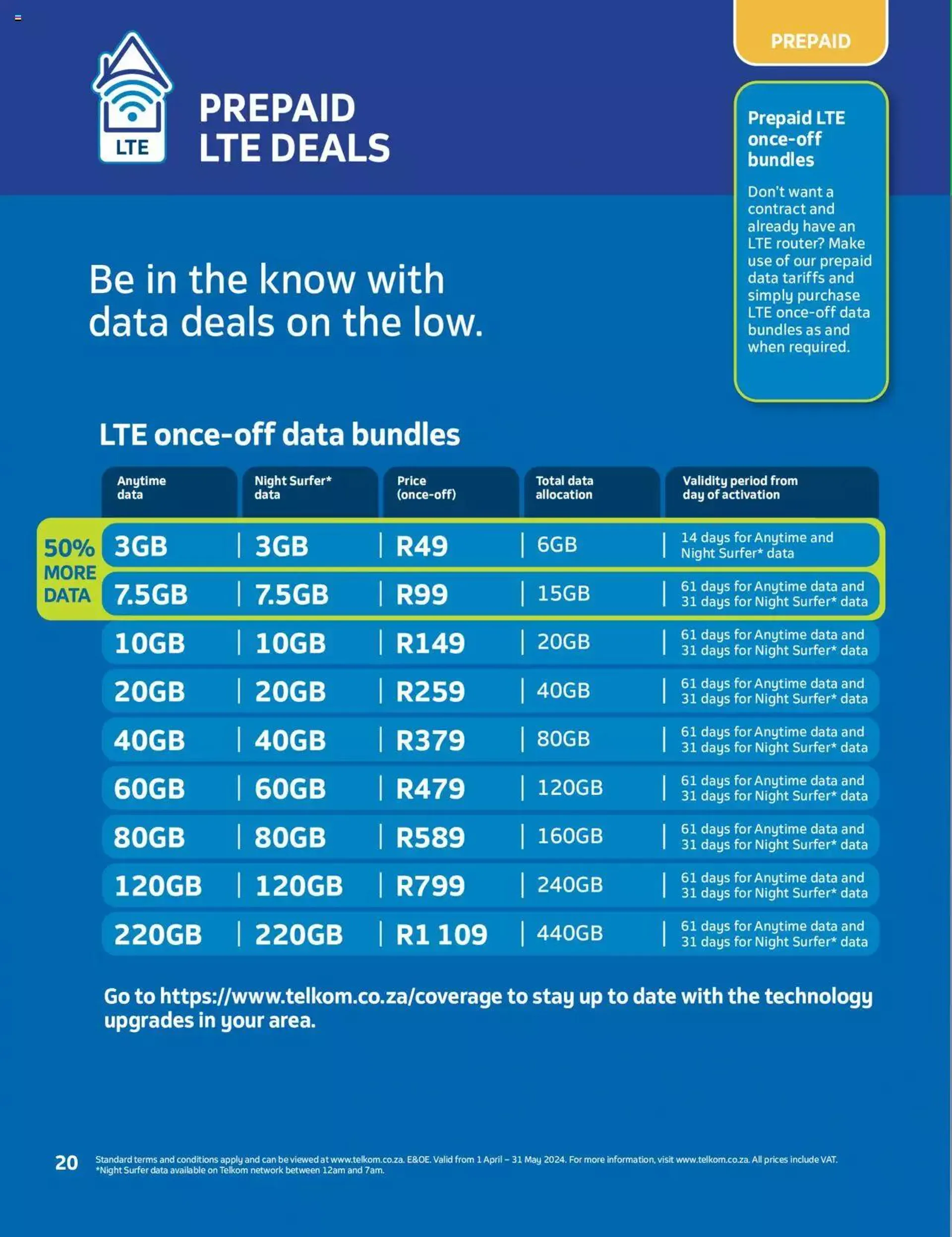 Telkom Deals from 1 April to 31 May 2024 - Catalogue Page 20