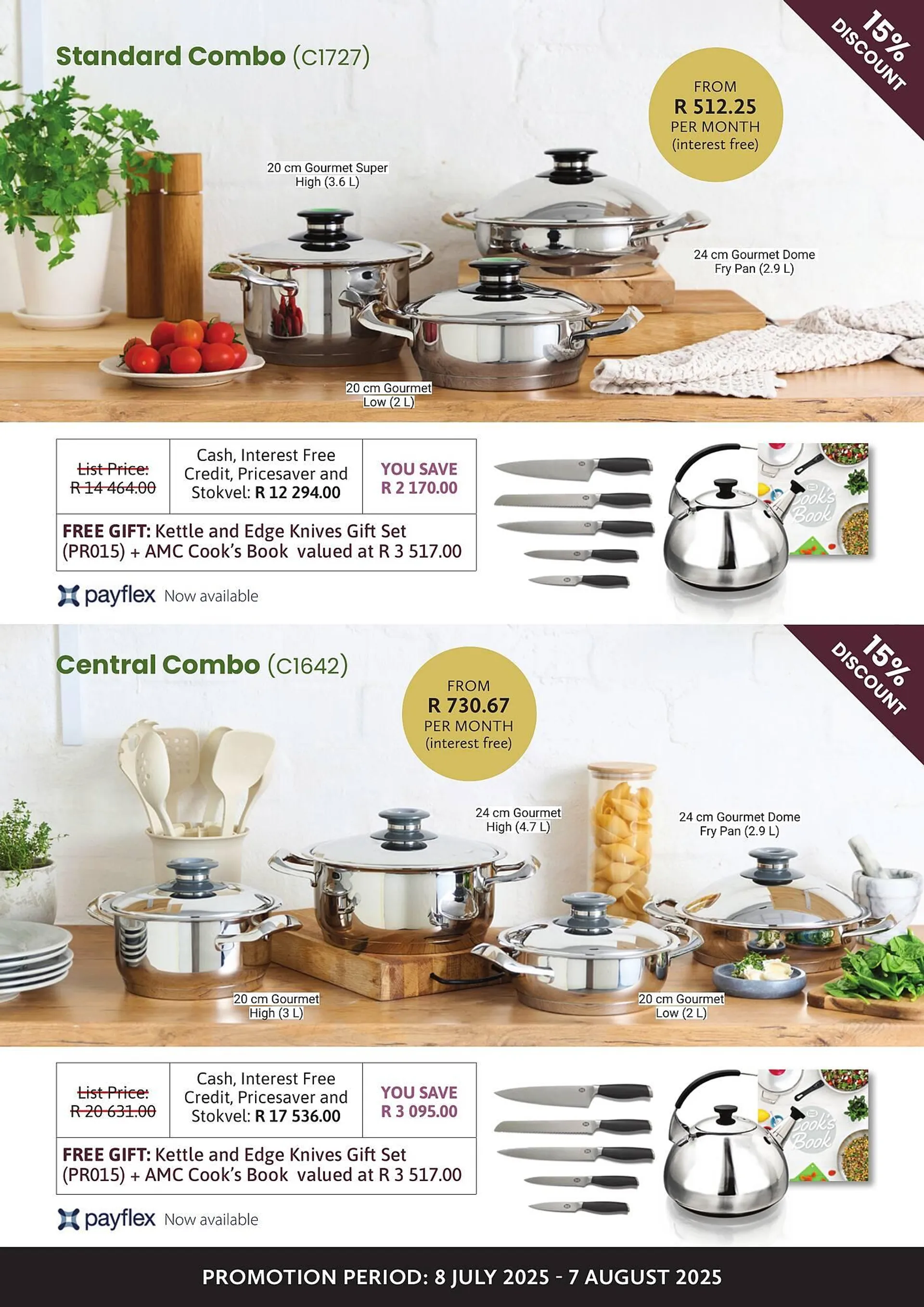 AMC Cookware catalogue from 8 July to 8 August 2025 - Catalogue Page 1