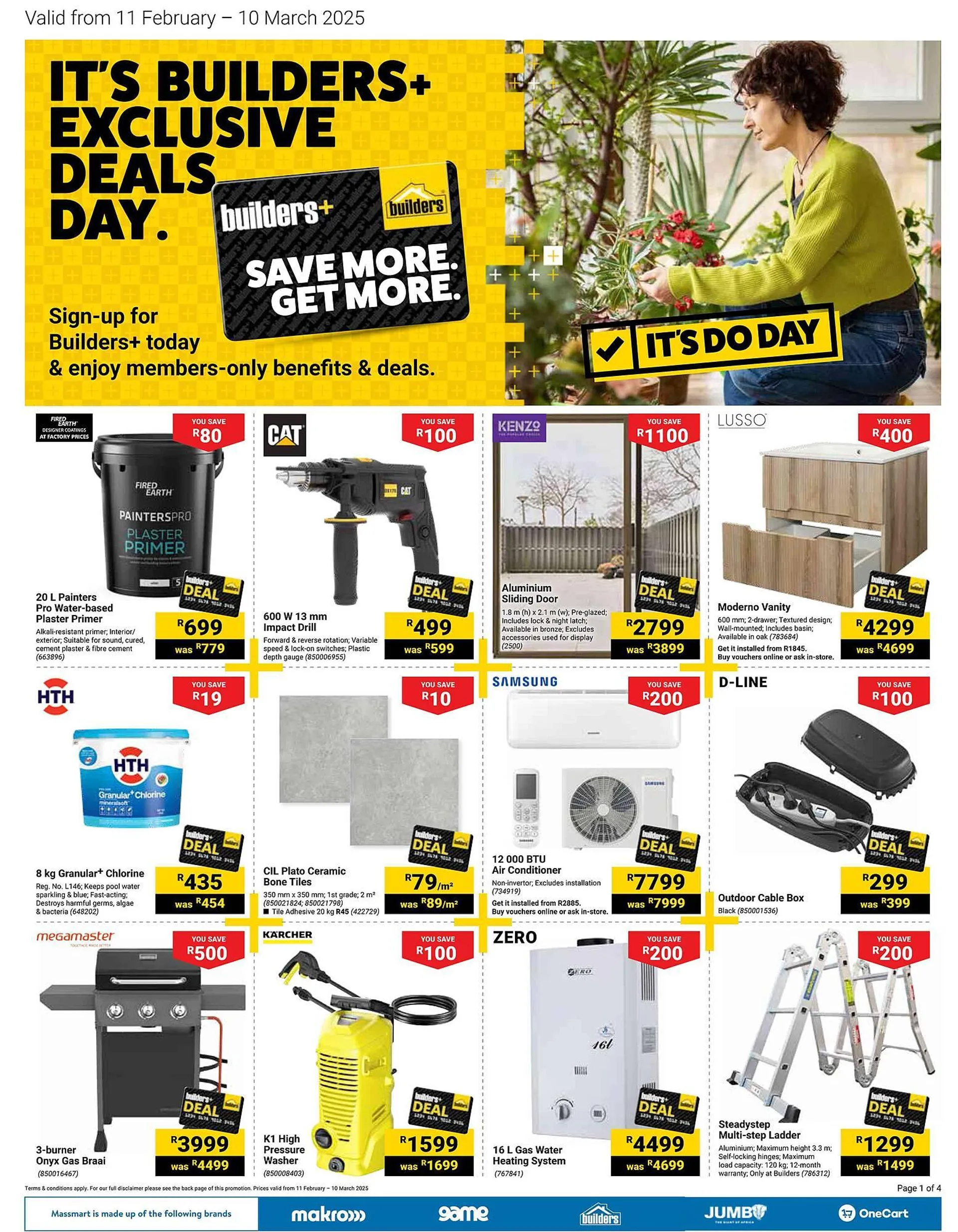 Builders Warehouse catalogue - 1