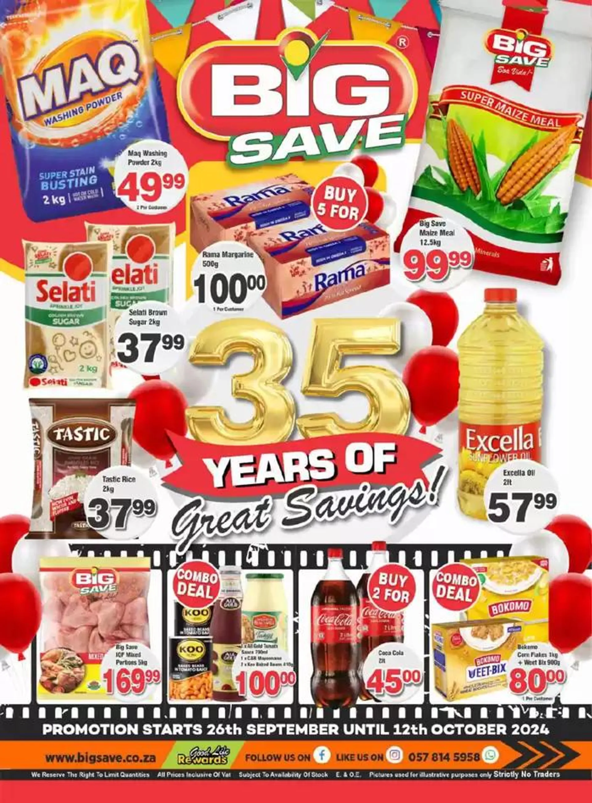 35 Years of Great Savings. - 1