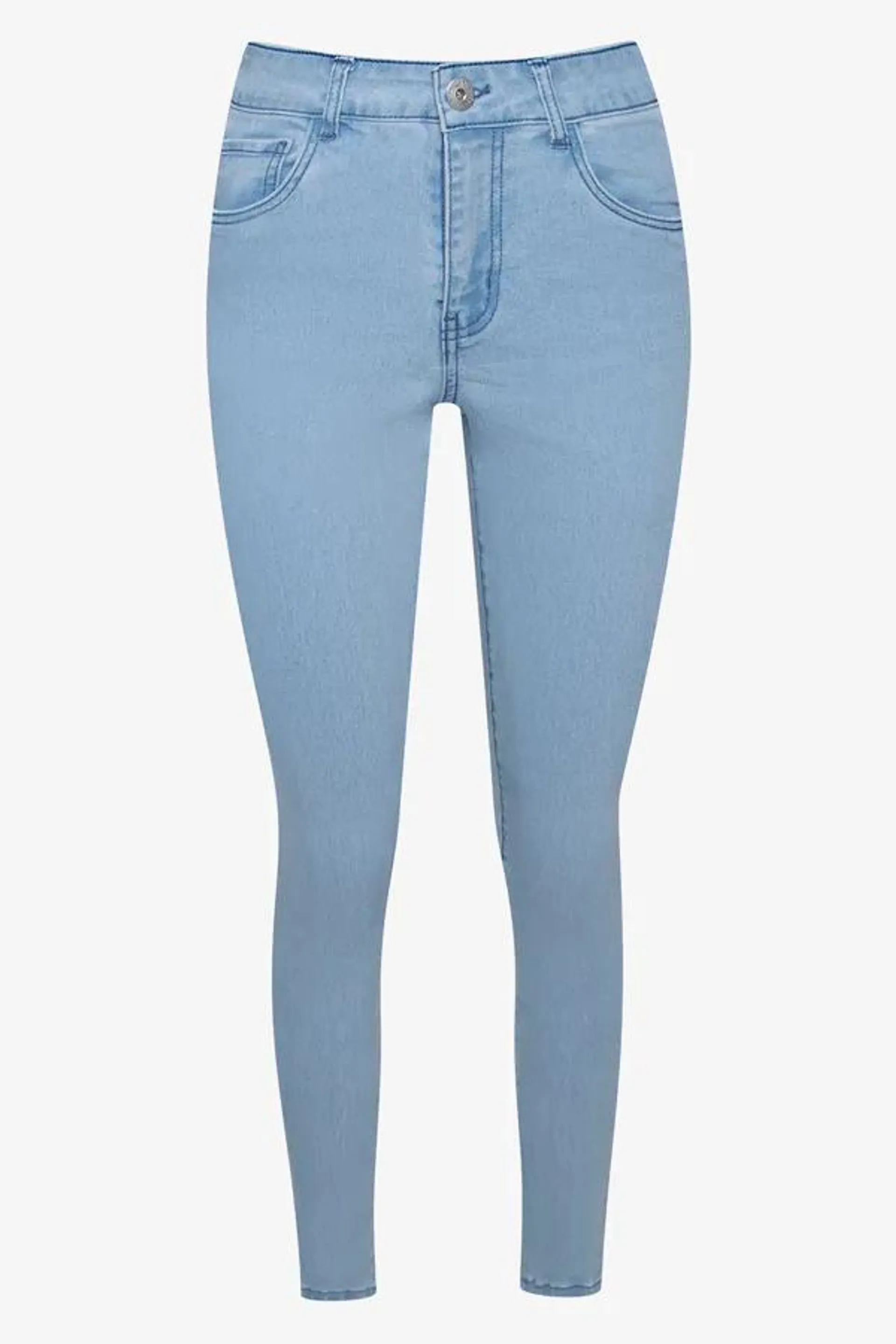 Lift, slim & shape skinny denim jeans light blue