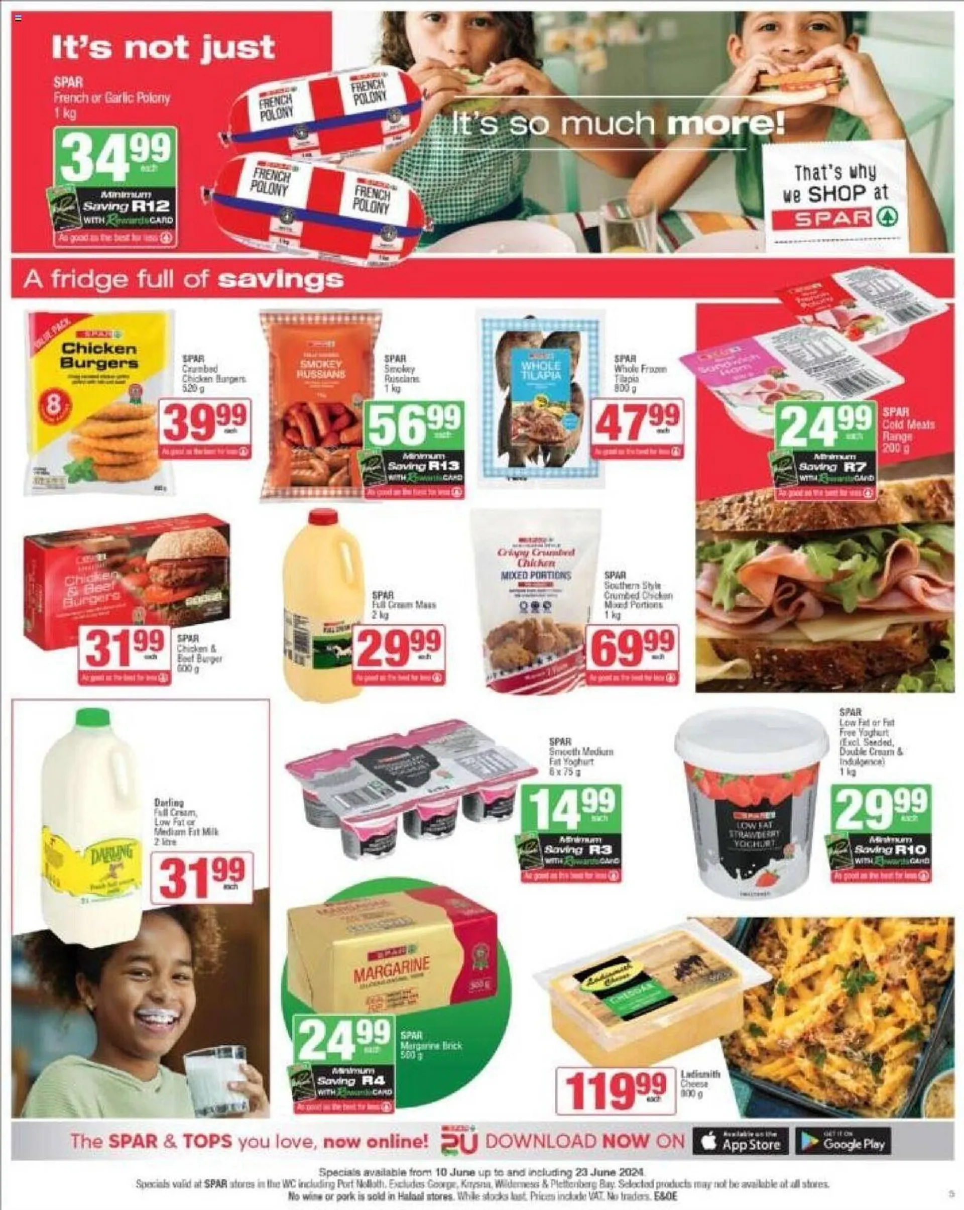 Spar catalogue from 10 June to 23 June 2024 - Catalogue Page 5