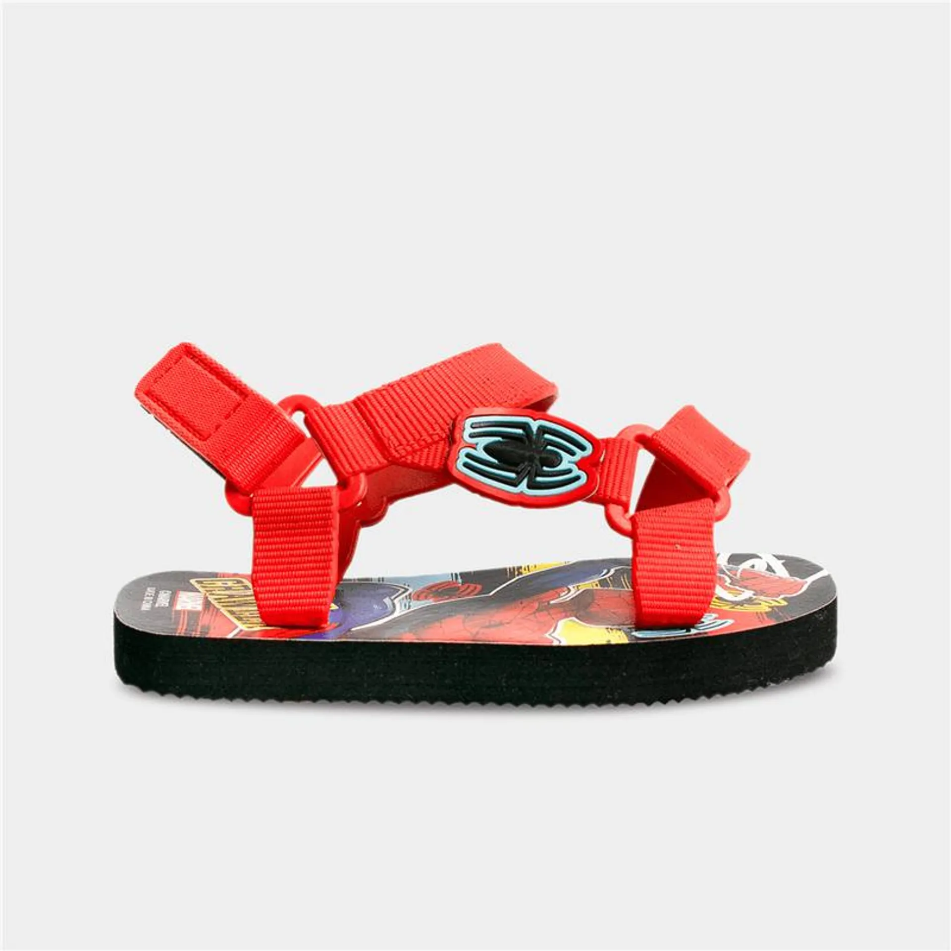 Boy's Character Group Red Spiderman Trekker Sandals