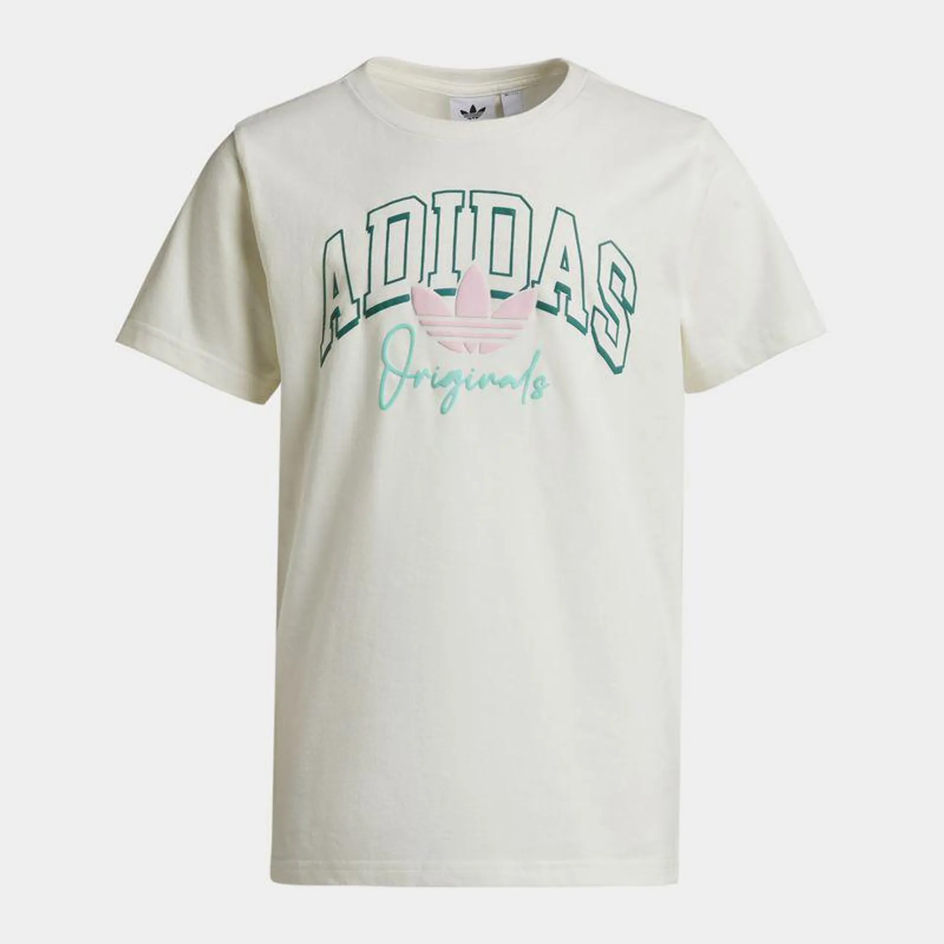 adidas Originals Unisex Youth Collegiate White T-shirt