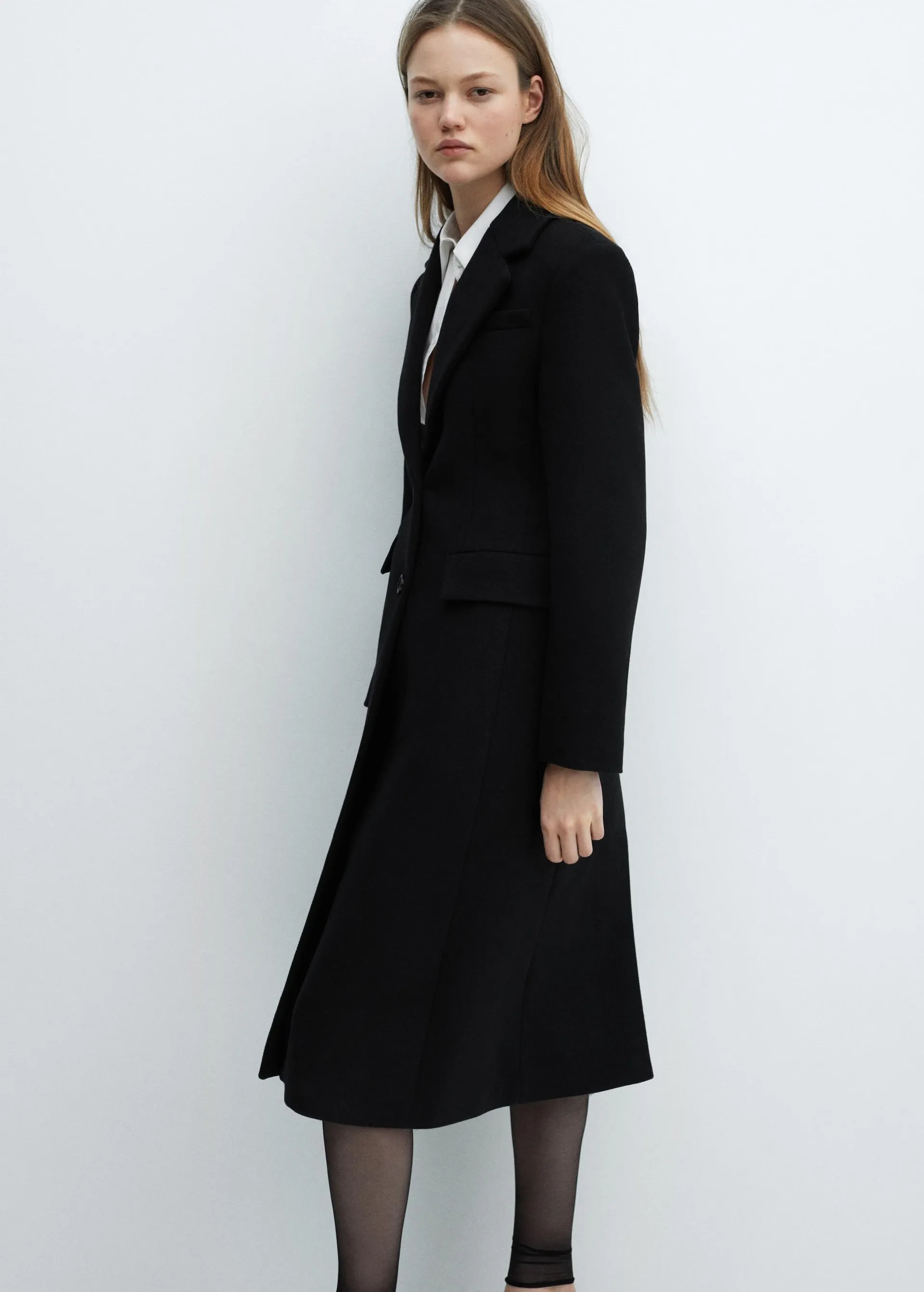 Tailored wool coat