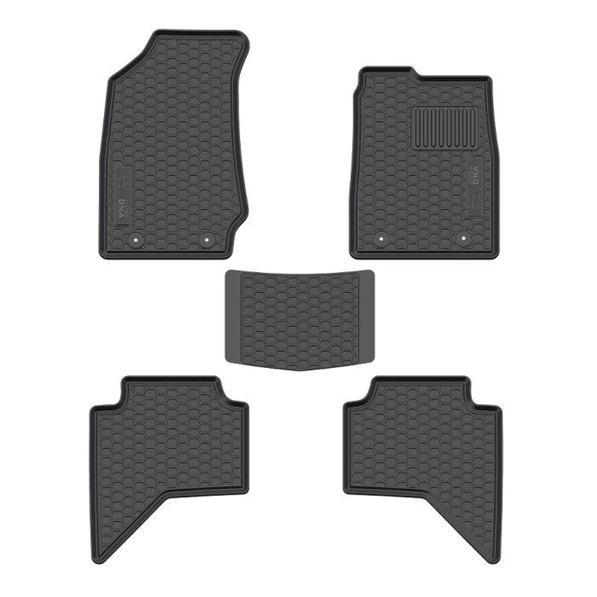 Custom DNA Floor Mat Set Isuzu D-Max Double Cab Models From 2013-