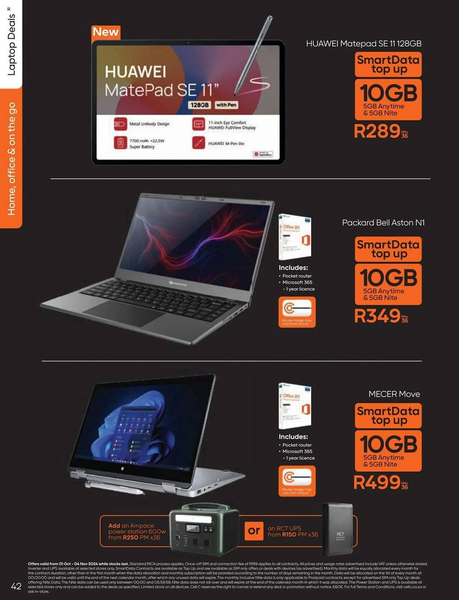 Cell C catalogue from 1 October to 4 November 2024 - Catalogue Page 42