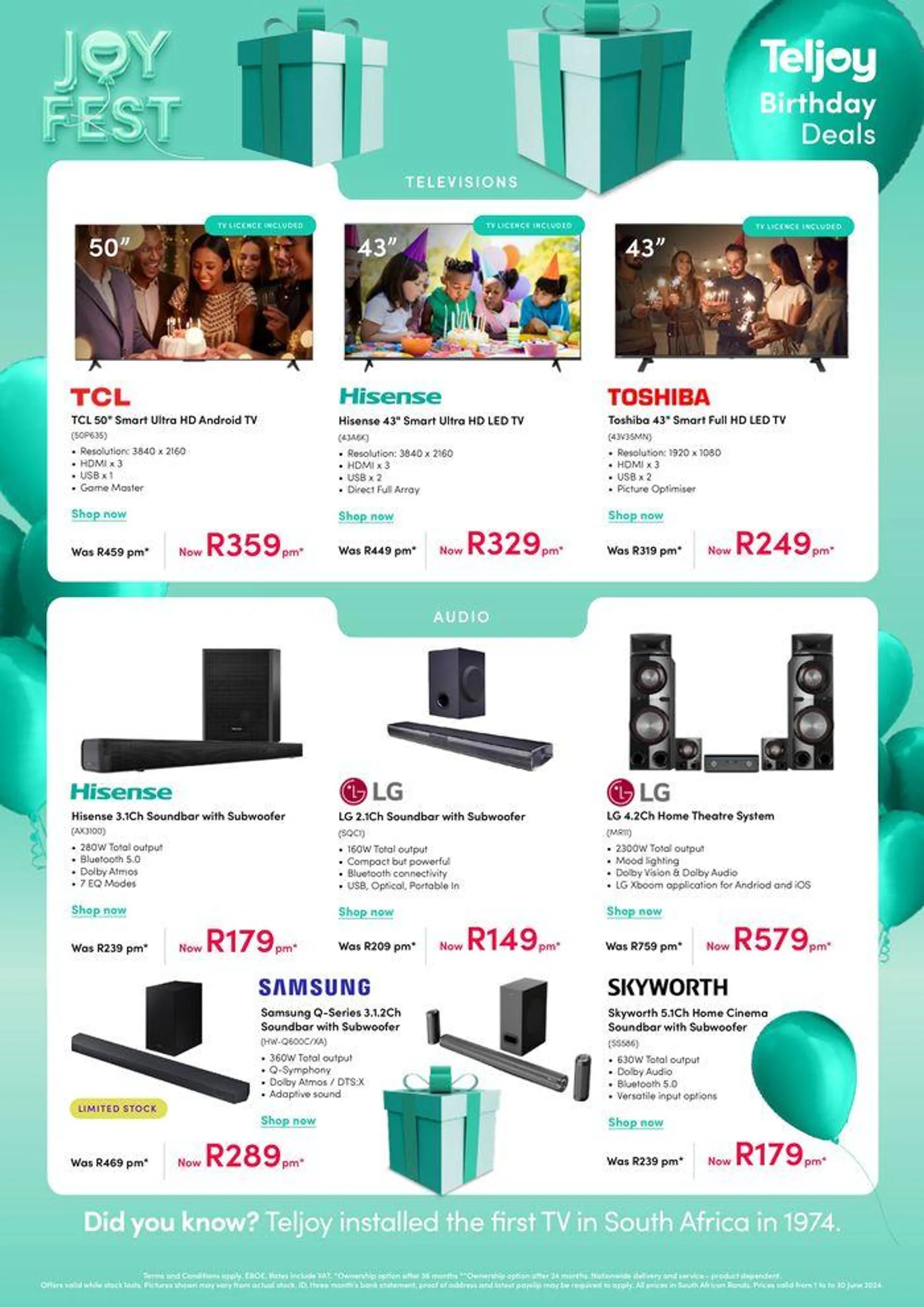 THE BEST BIRTHDAY DEALS from 4 June to 30 June 2024 - Catalogue Page 5