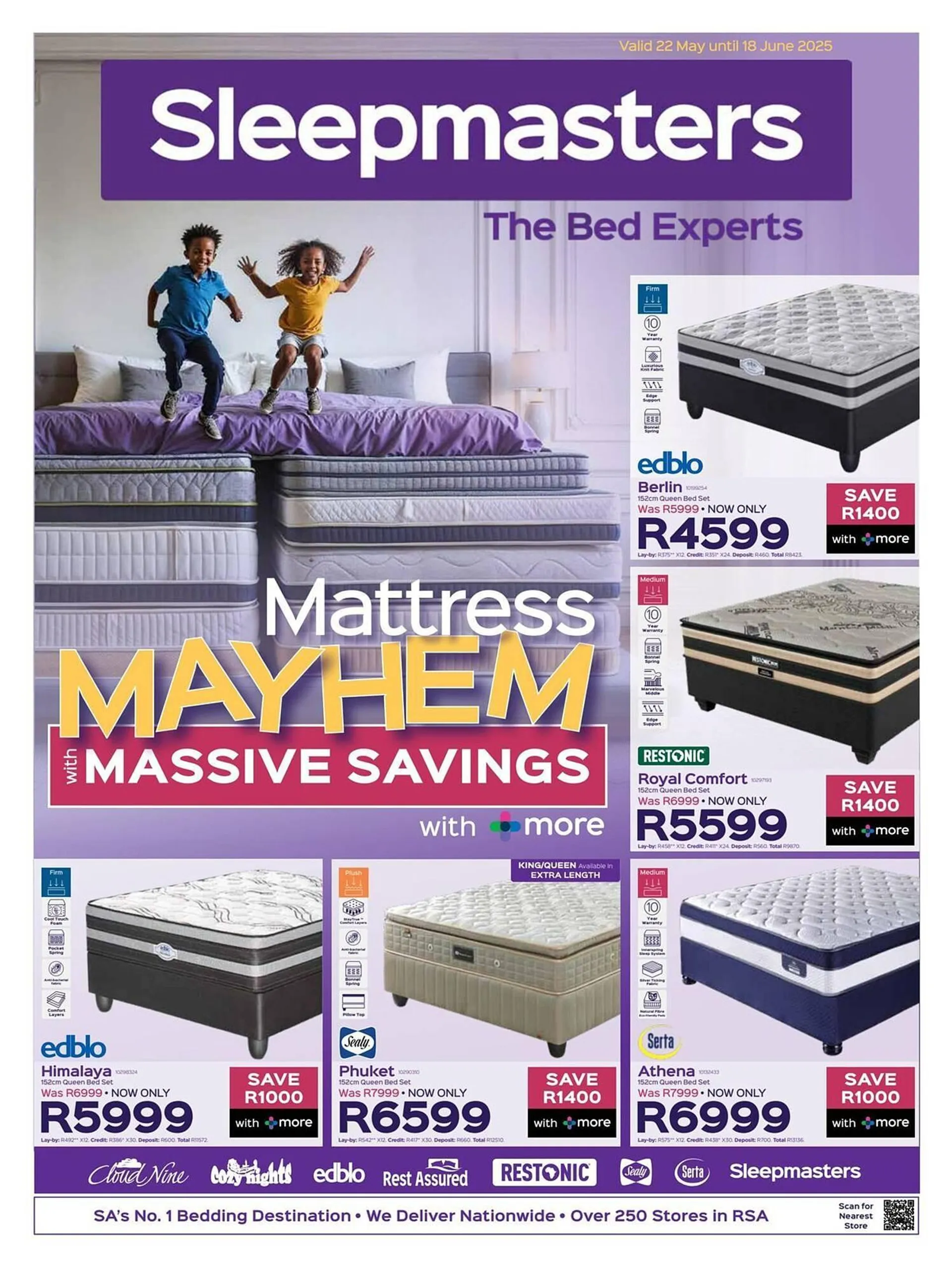 Sleepmasters catalogue - 1