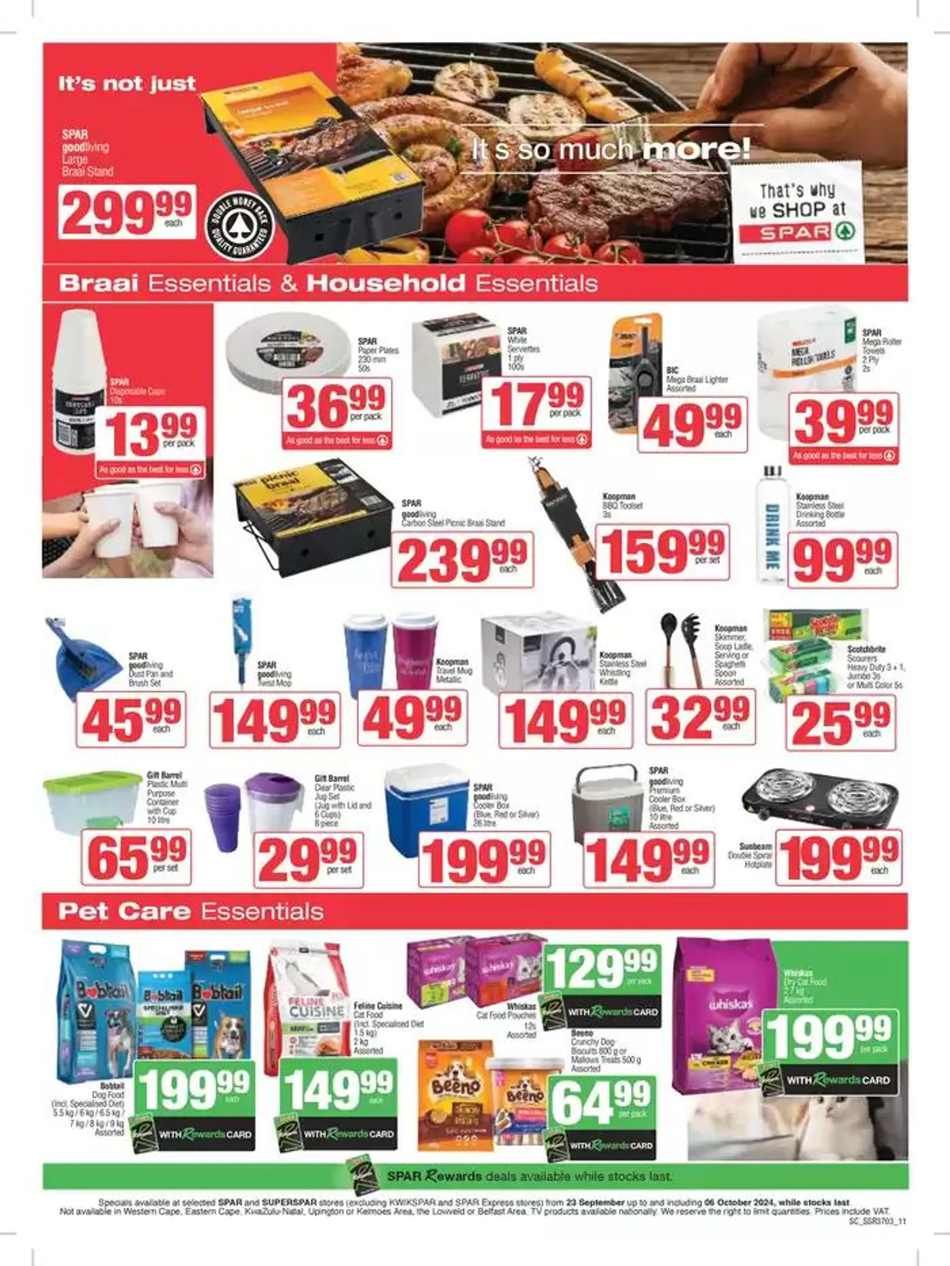 Specials Spar from 23 September to 6 October 2024 - Catalogue Page 11