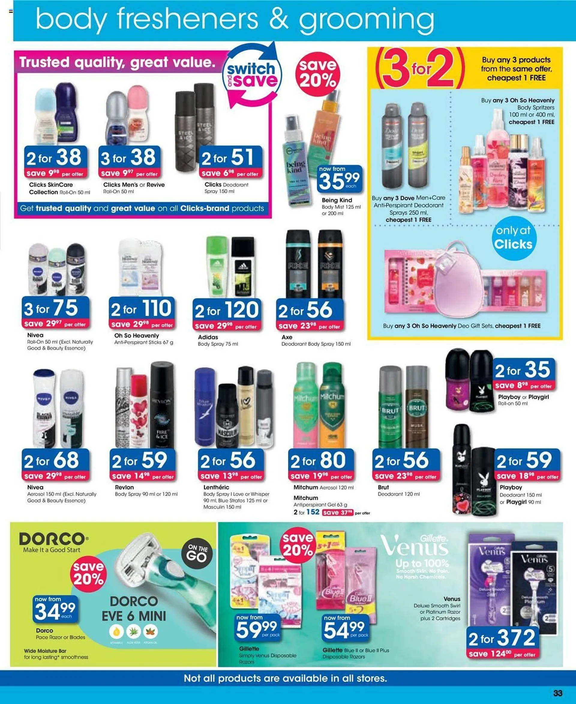 Clicks catalogue from 18 April to 6 May 2024 - Catalogue Page 33