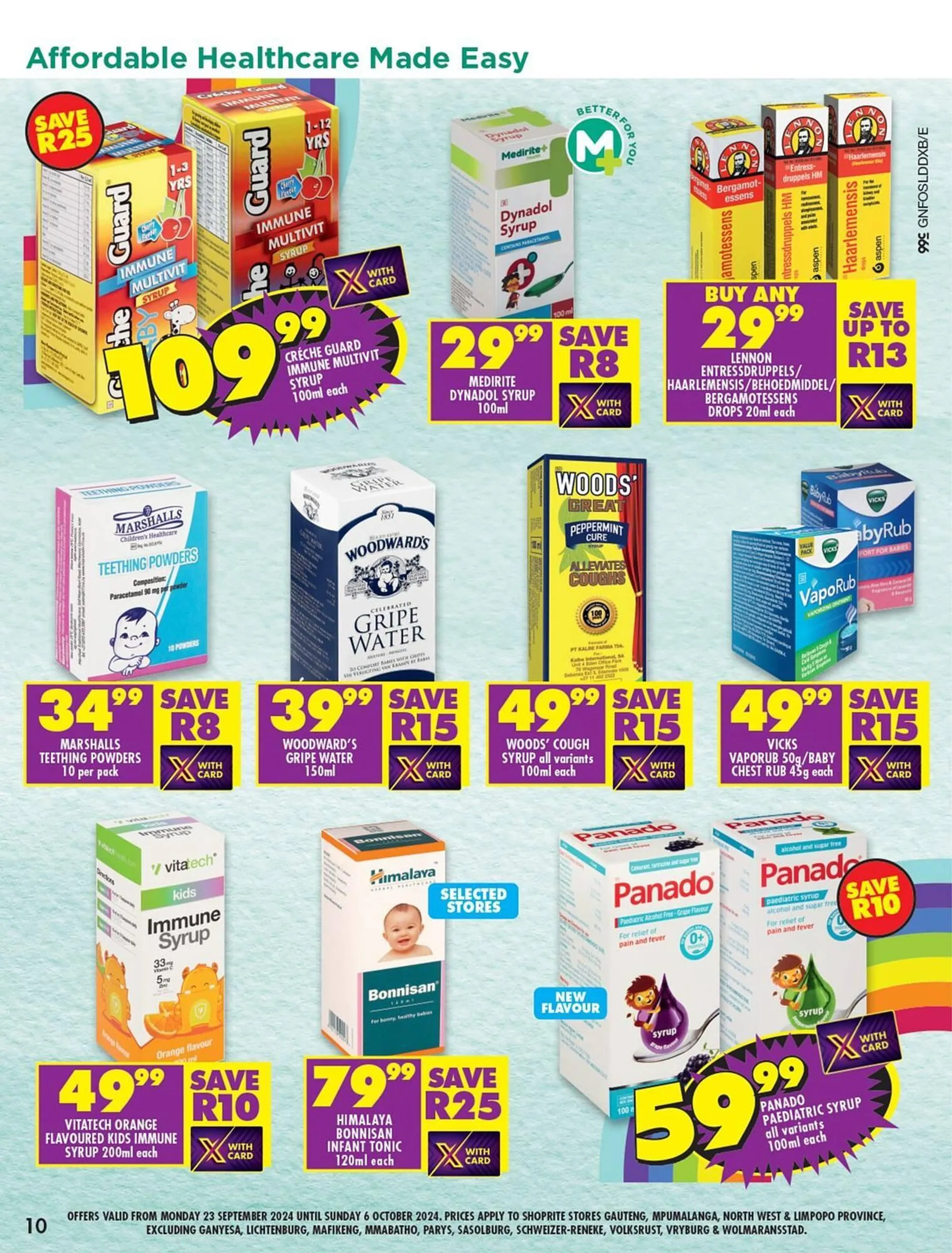 Shoprite catalogue from 24 September to 6 October 2024 - Catalogue Page 10