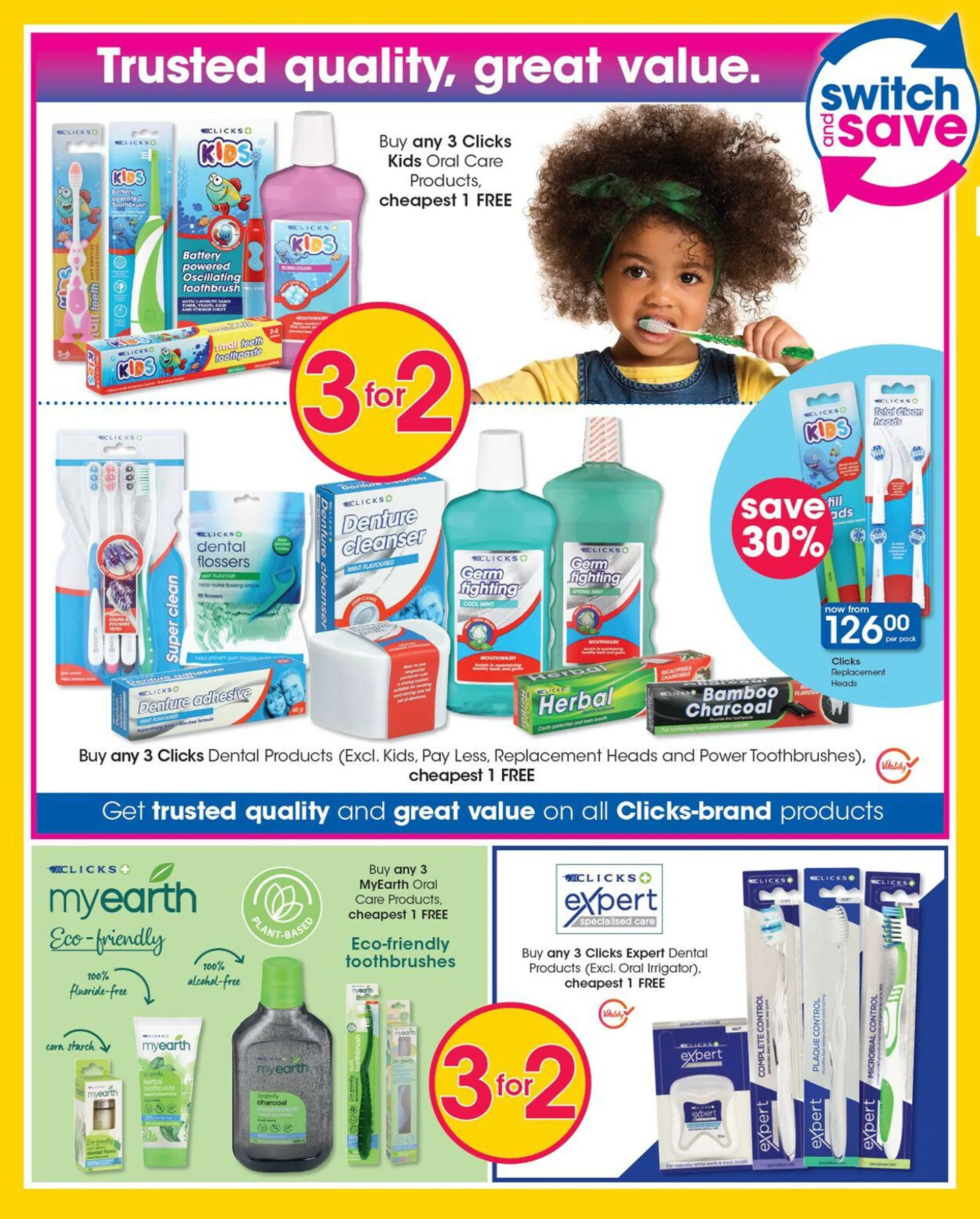 Clicks Current catalogue from 11 April to 25 April 2024 - Catalogue Page 4