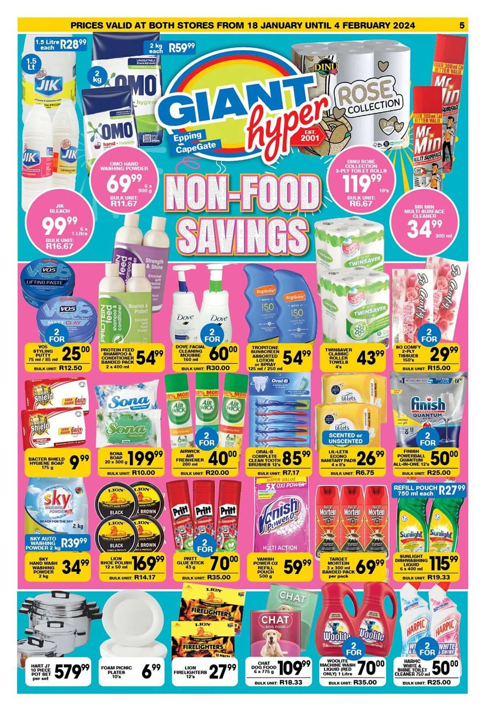 Giant Hyper catalogue from 19 January to 4 February 2024 - Catalogue Page 5