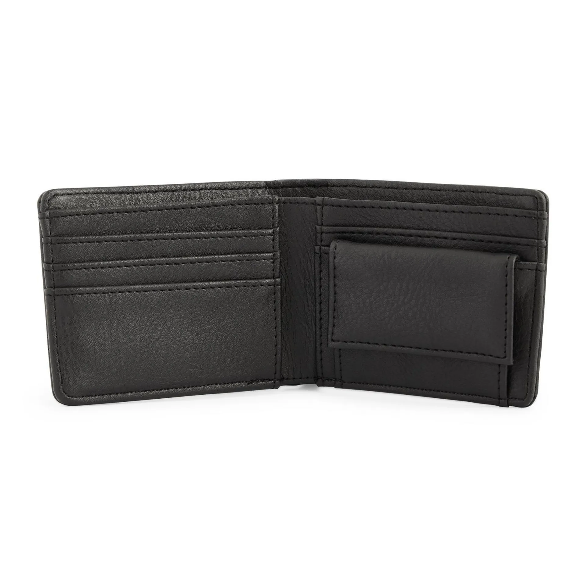 Black Removable Card Holder Wallet