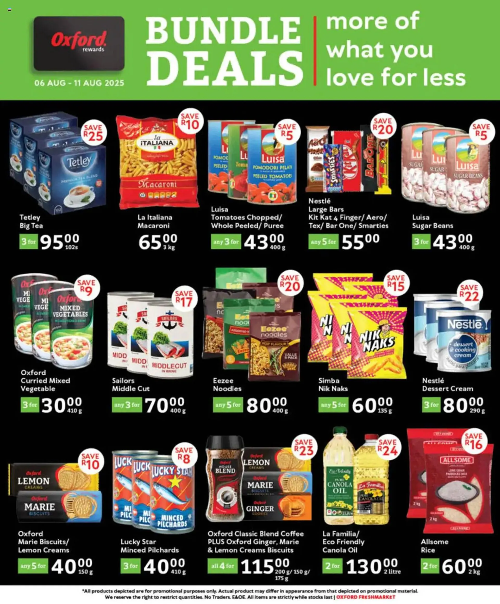 Oxford Freshmarket catalogue - 1