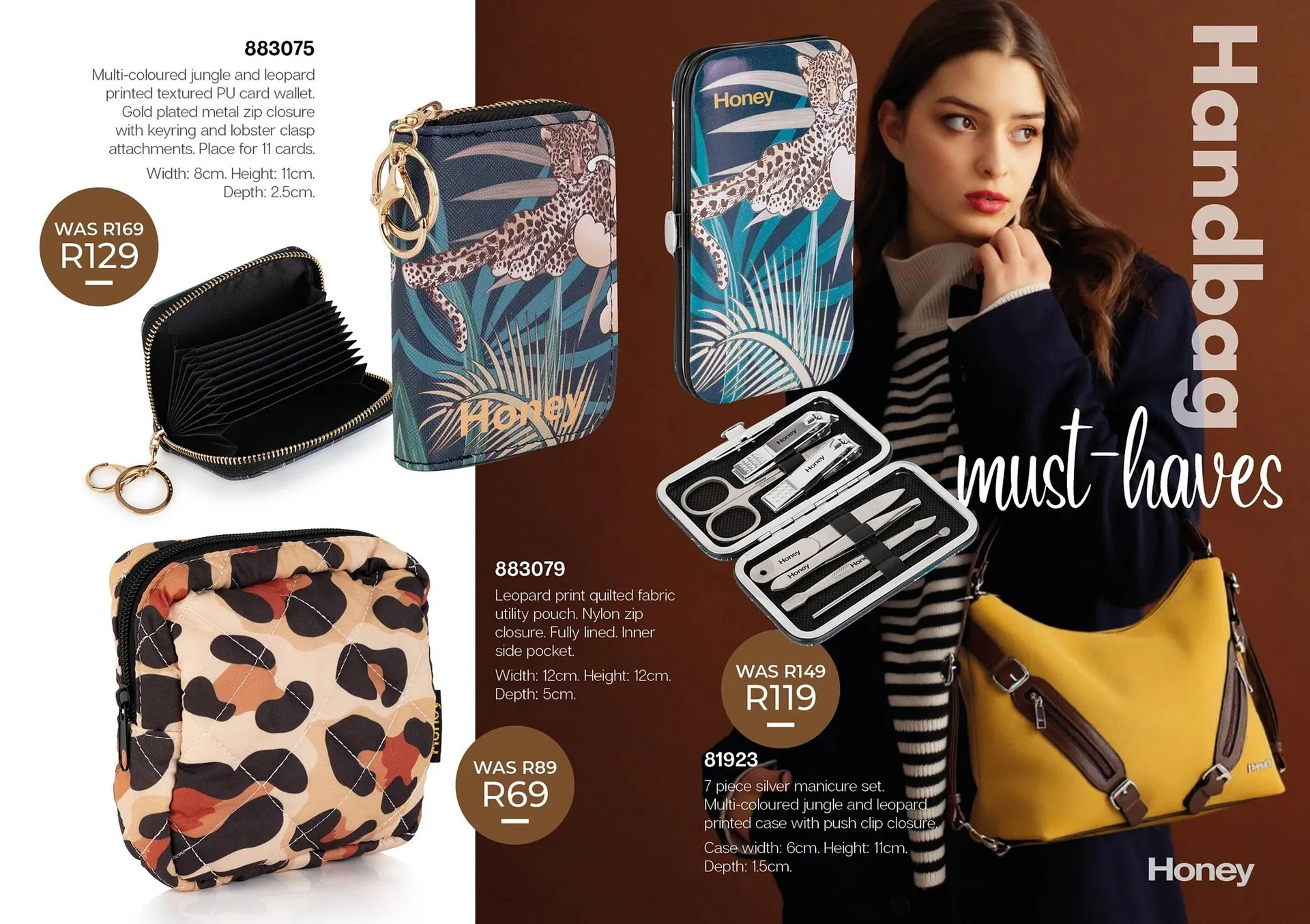 Honey Fashion Accessories catalogue from 28 July to 3 August 2025 - Catalogue Page 1