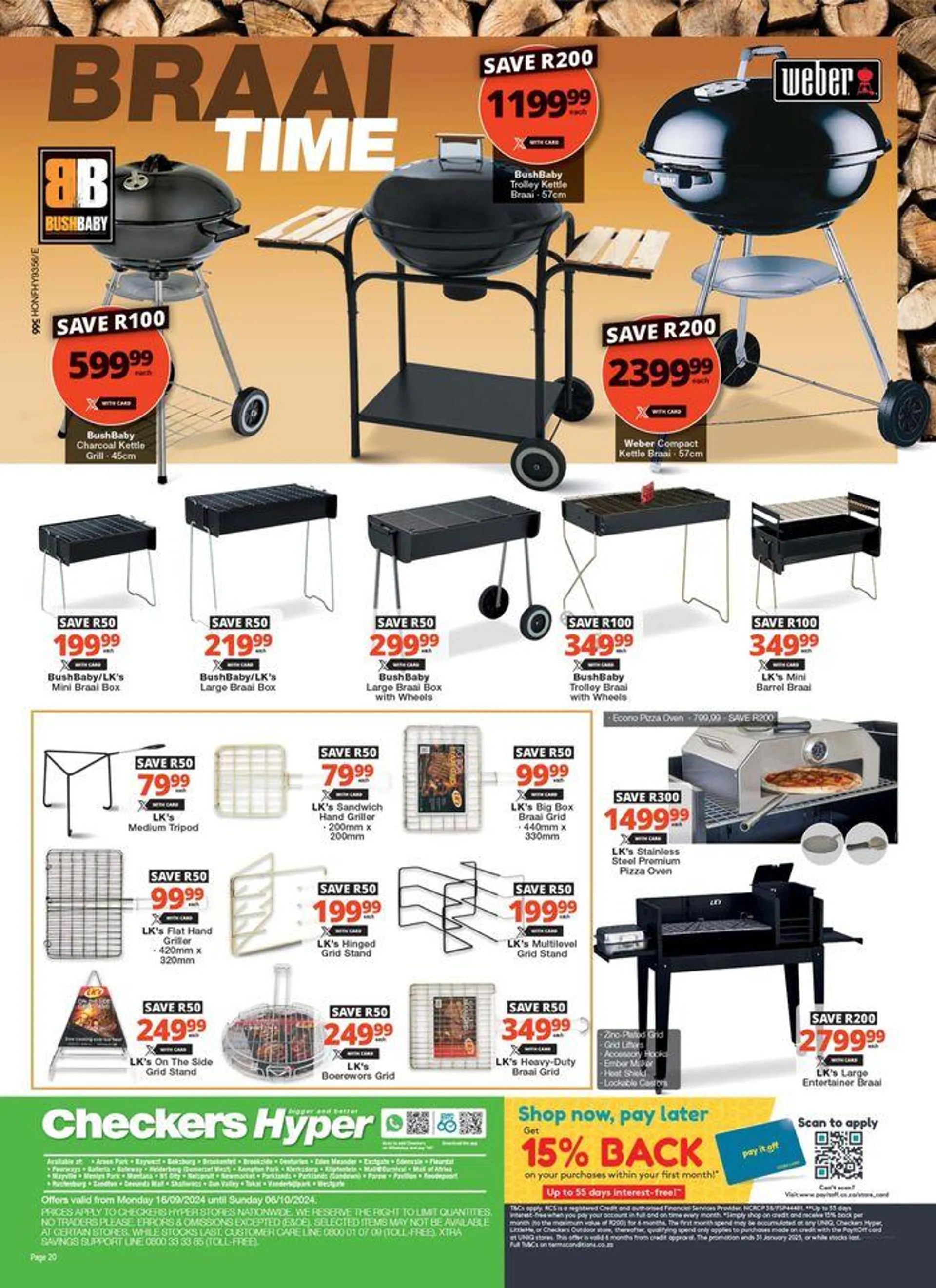 Checkers Hyper Spring DIY Promotion from 16 September to 6 October 2024 - Catalogue Page 20