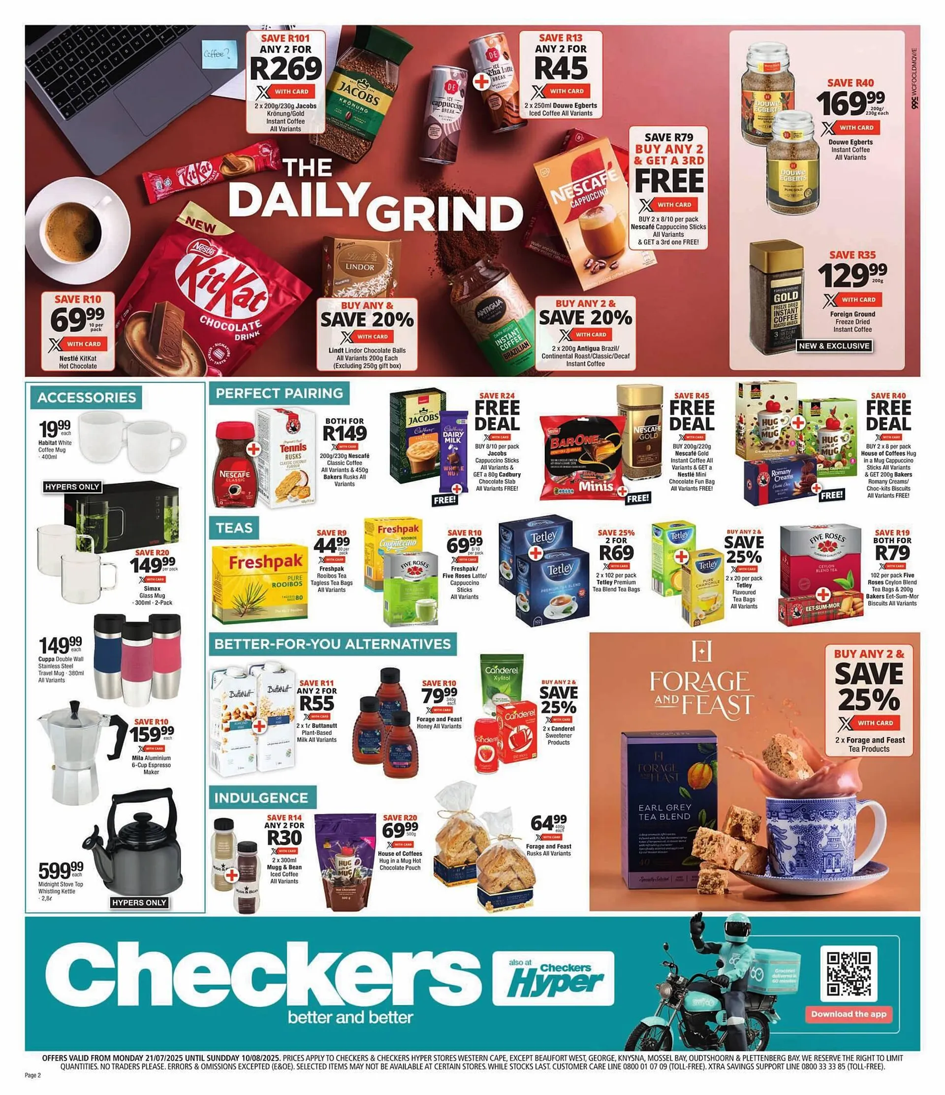 Checkers catalogue from 21 July to 10 August 2025 - Catalogue Page 1