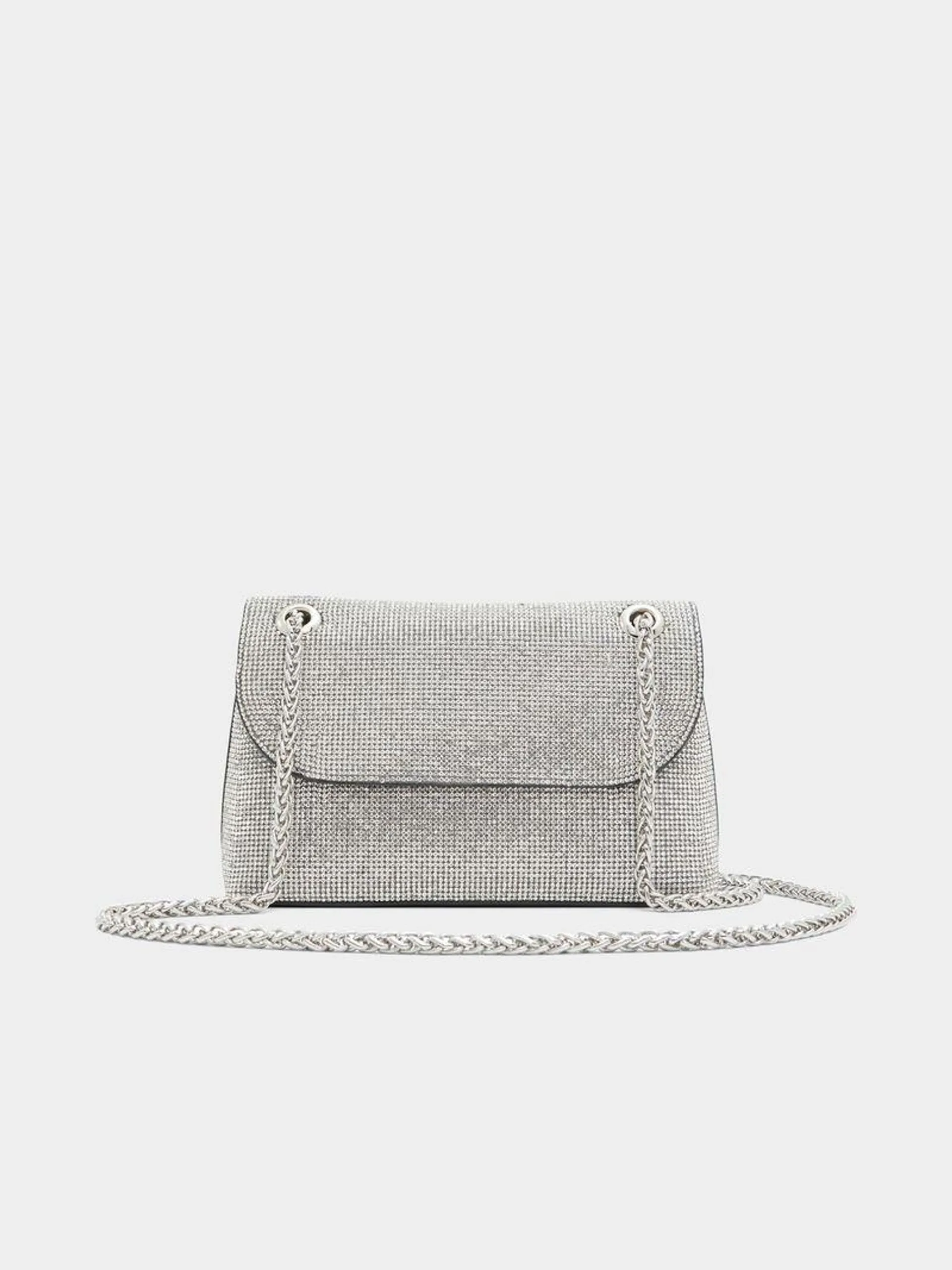 Women's Call It Spring Silver Crossbody Bag