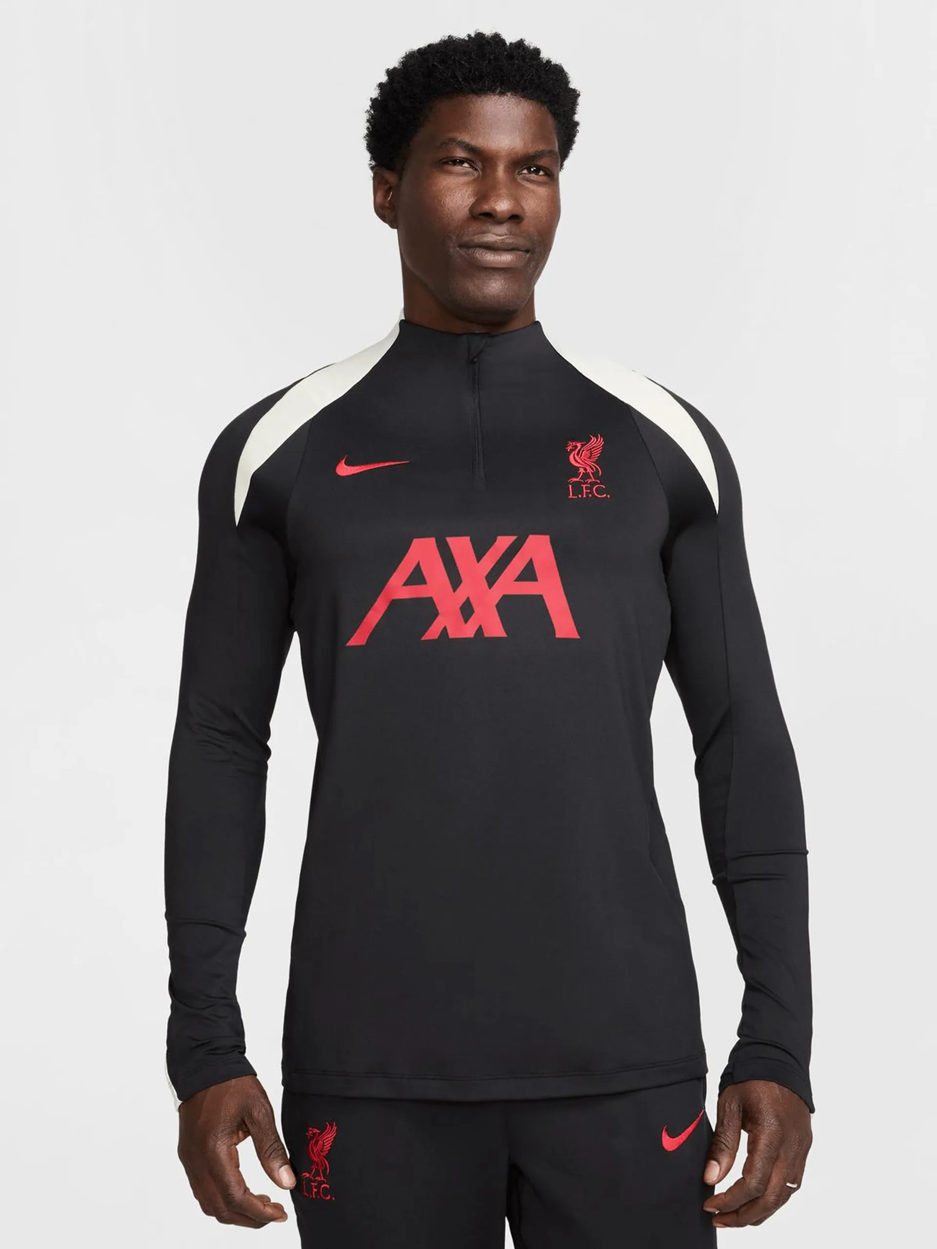 Mens Nike Liverpool FC Dri-Fit Special Edition Strike Drill Black Top