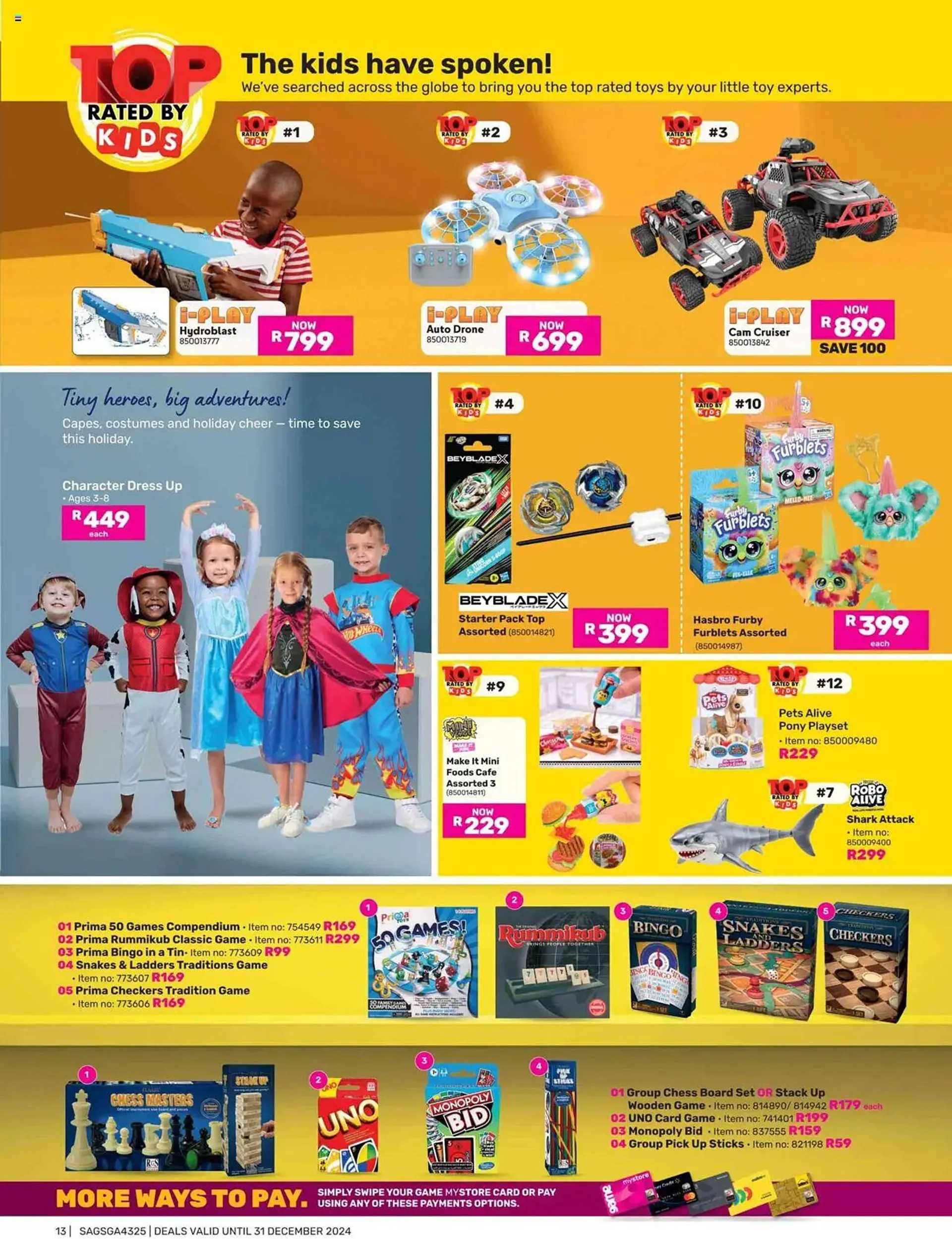 Game catalogue from 22 November to 31 December 2024 - Catalogue Page 13