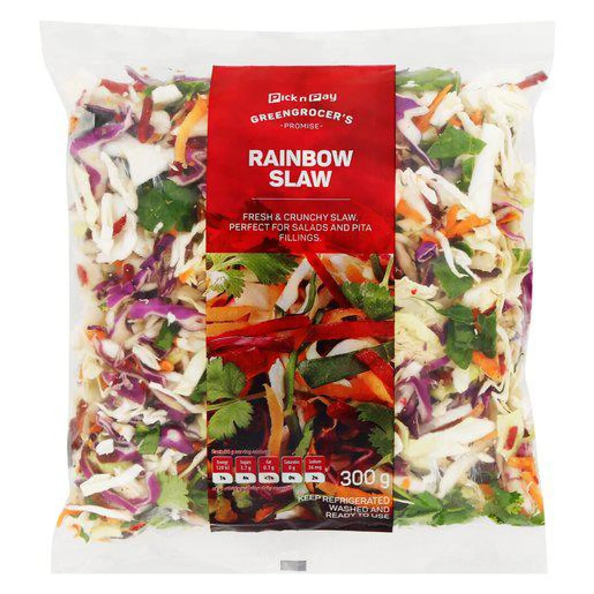 PnP Rainbow Slaw Mix 300g