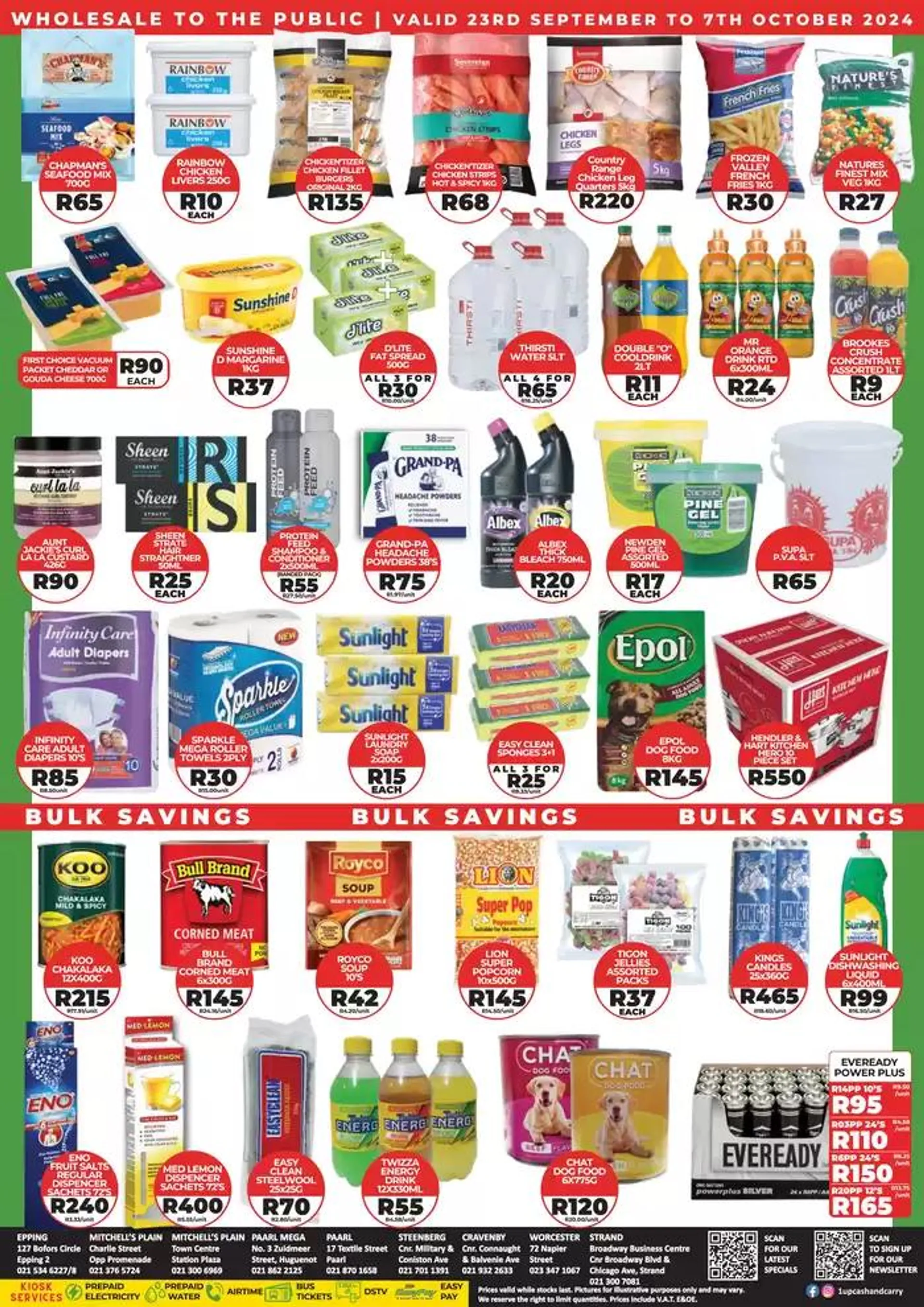 1UP weekly specials from 24 September to 7 October 2024 - Catalogue Page 2