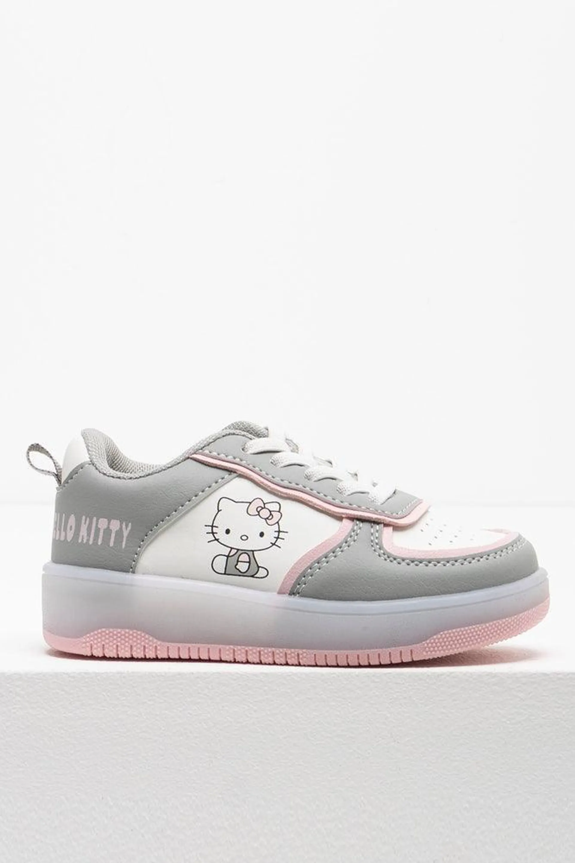 Hello Kitty Light Up Sneaker Grey