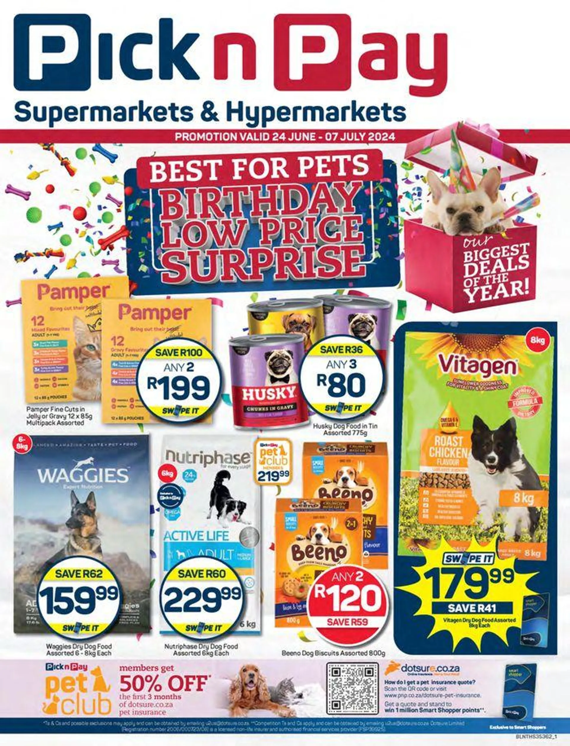 Pick n Pay weekly specials from 24 June to 7 July 2024 - Catalogue Page 1