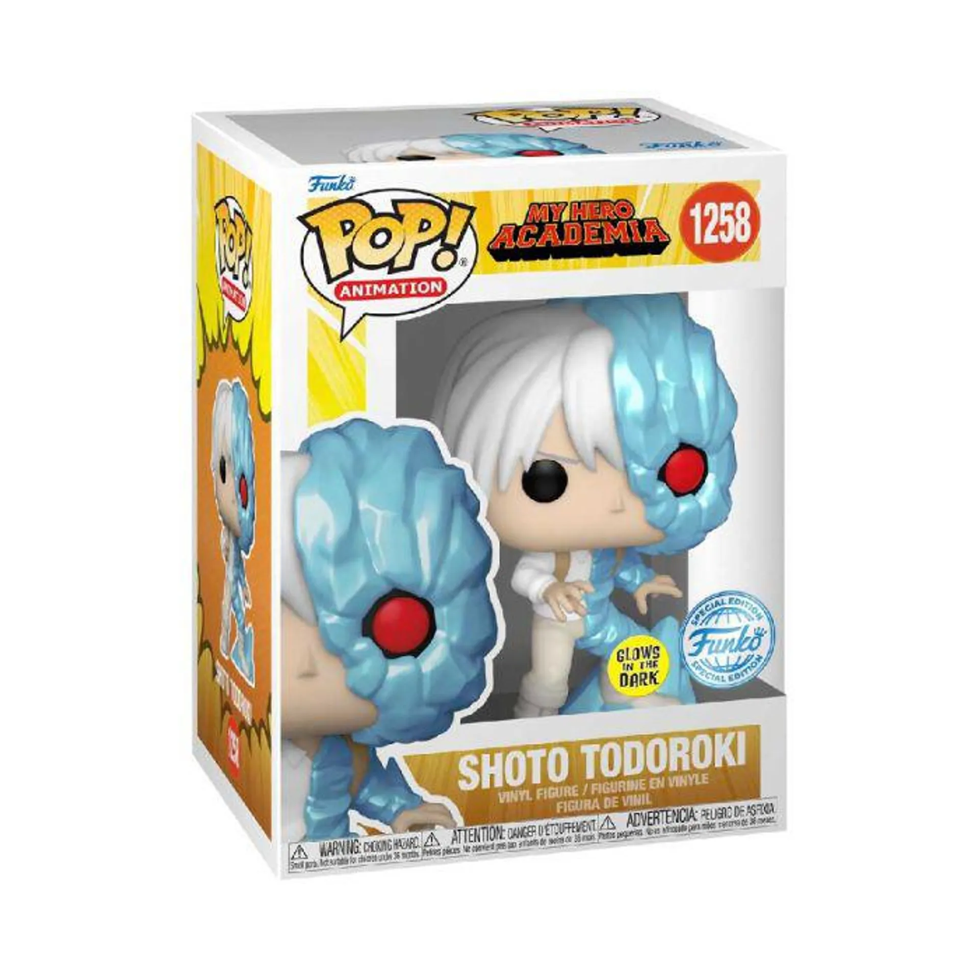 Funko Pop My Hero Academia Shoto Todoroki Glows In the Dark