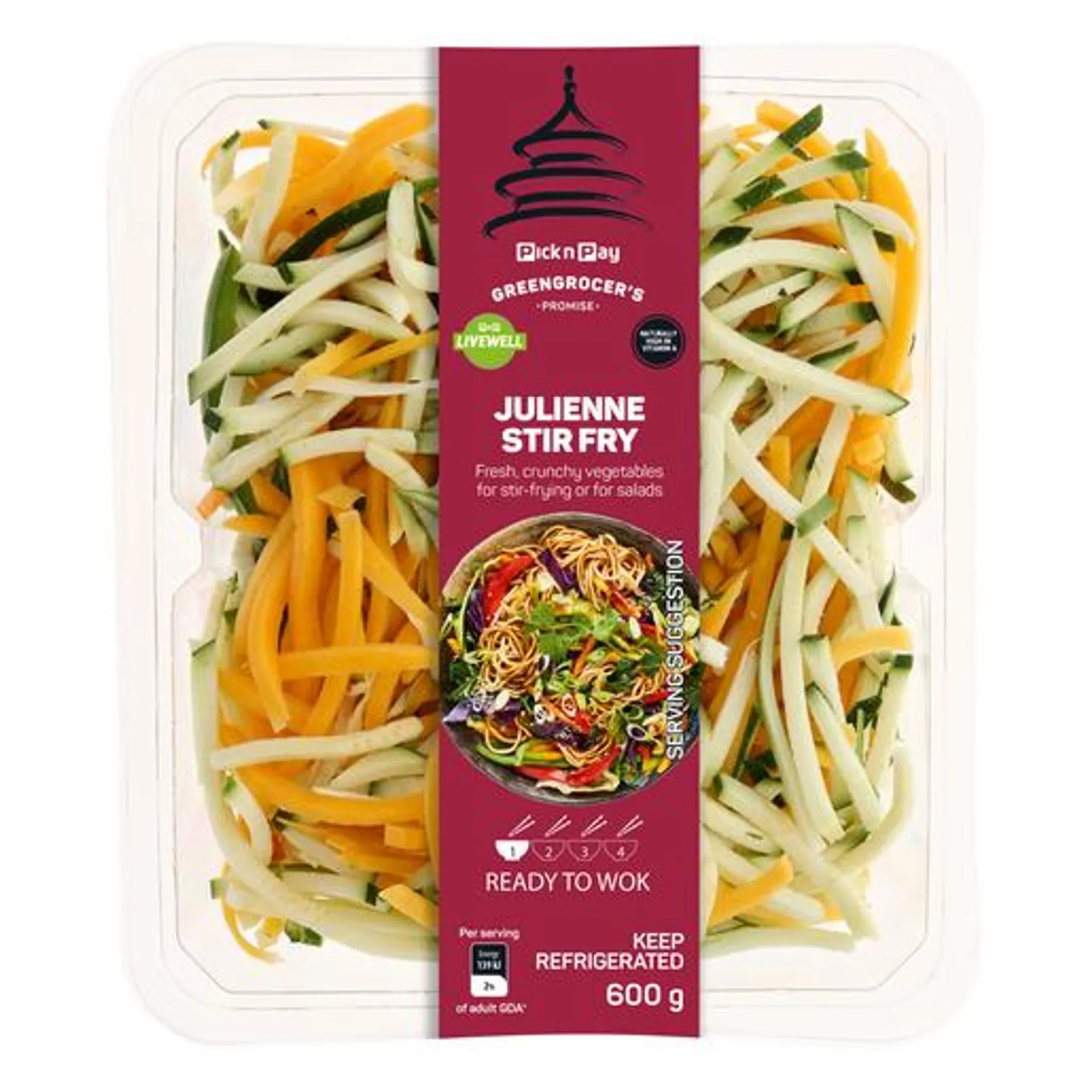 PnP Julienne Stir Fry 600g