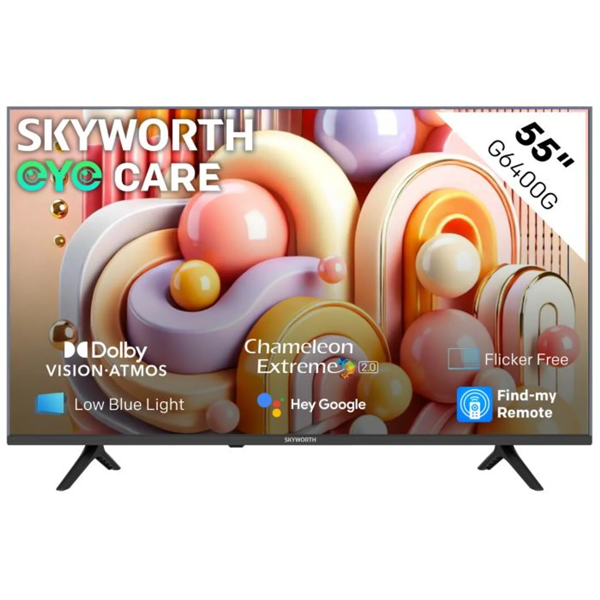 Skyworth 55-inch UHD Google TV-55G6400G