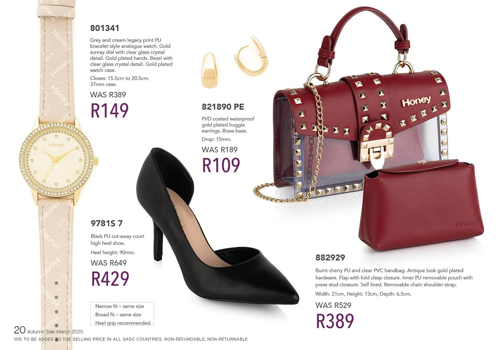 Honey Fashion Accessories catalogue from 17 April to 23 April 2025 - Catalogue Page 2