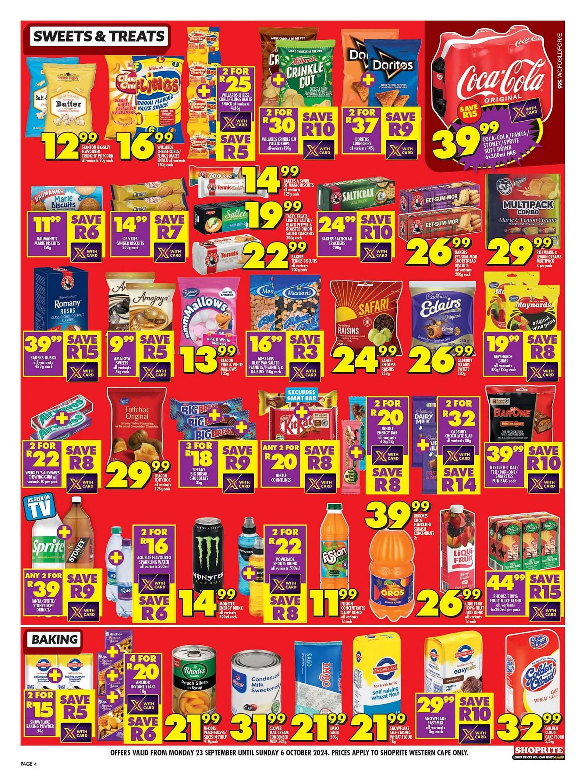 Shoprite catalogue from 23 September to 6 October 2024 - Catalogue Page 4