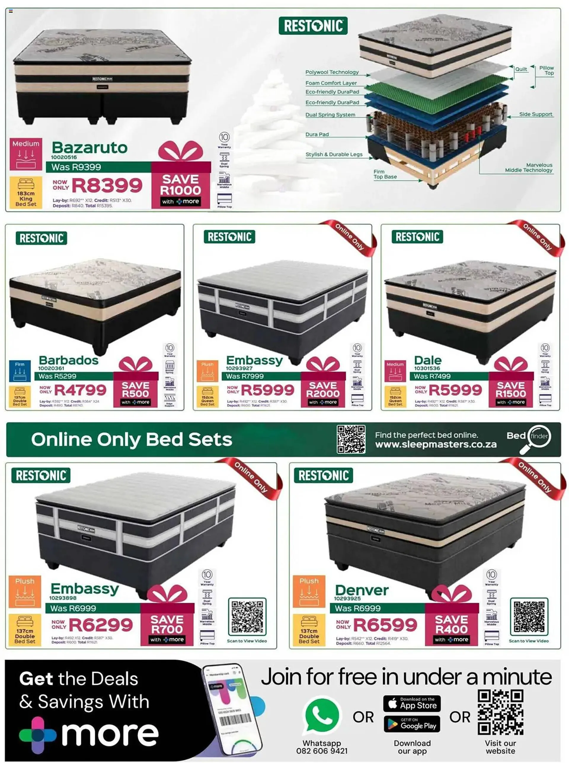 Sleepmasters catalogue from 3 December to 26 December 2024 - Catalogue Page 5