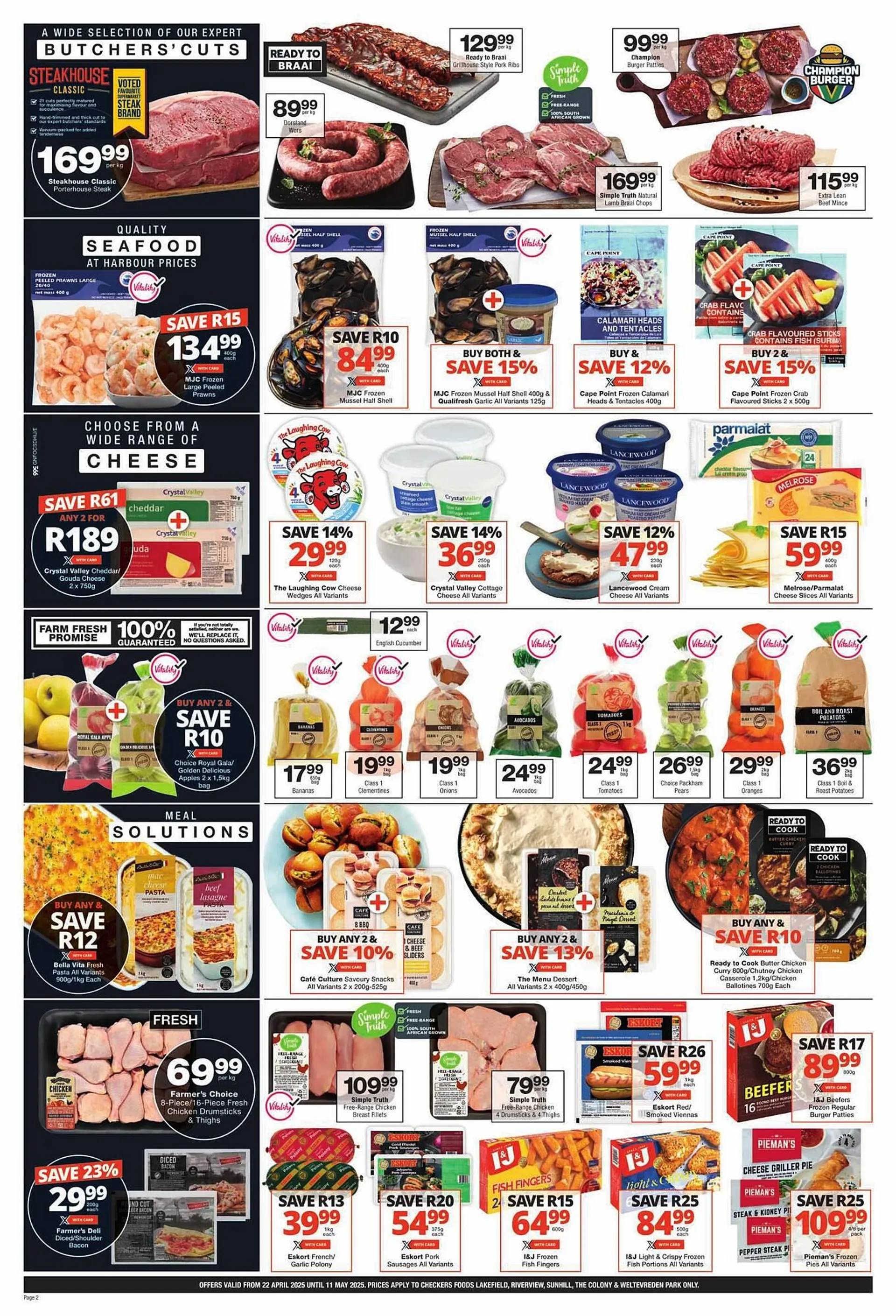 Checkers catalogue from 22 April to 11 May 2025 - Catalogue Page 2