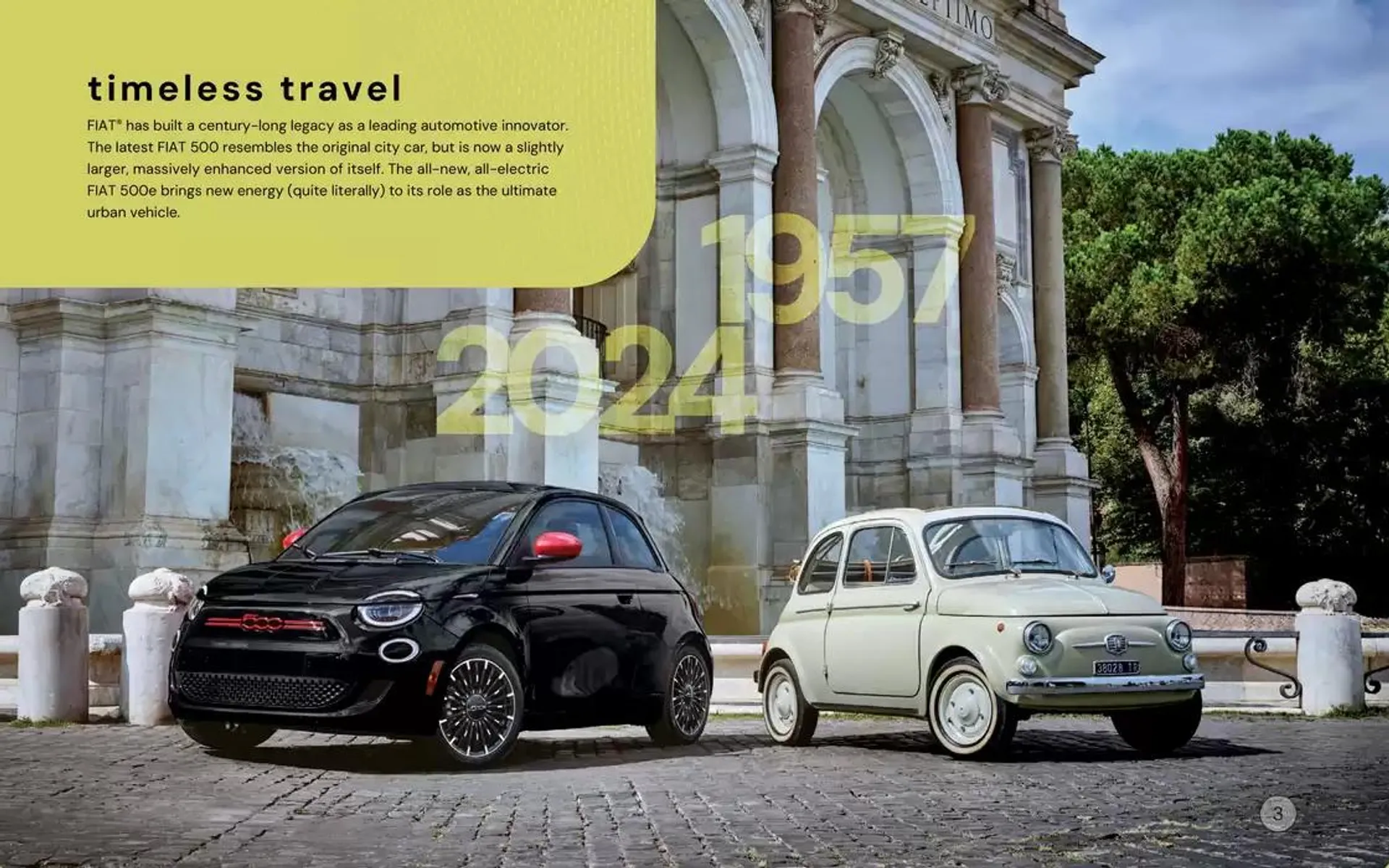 2024 FIAT® 500e from 25 September to 25 September 2025 - Catalogue Page 3