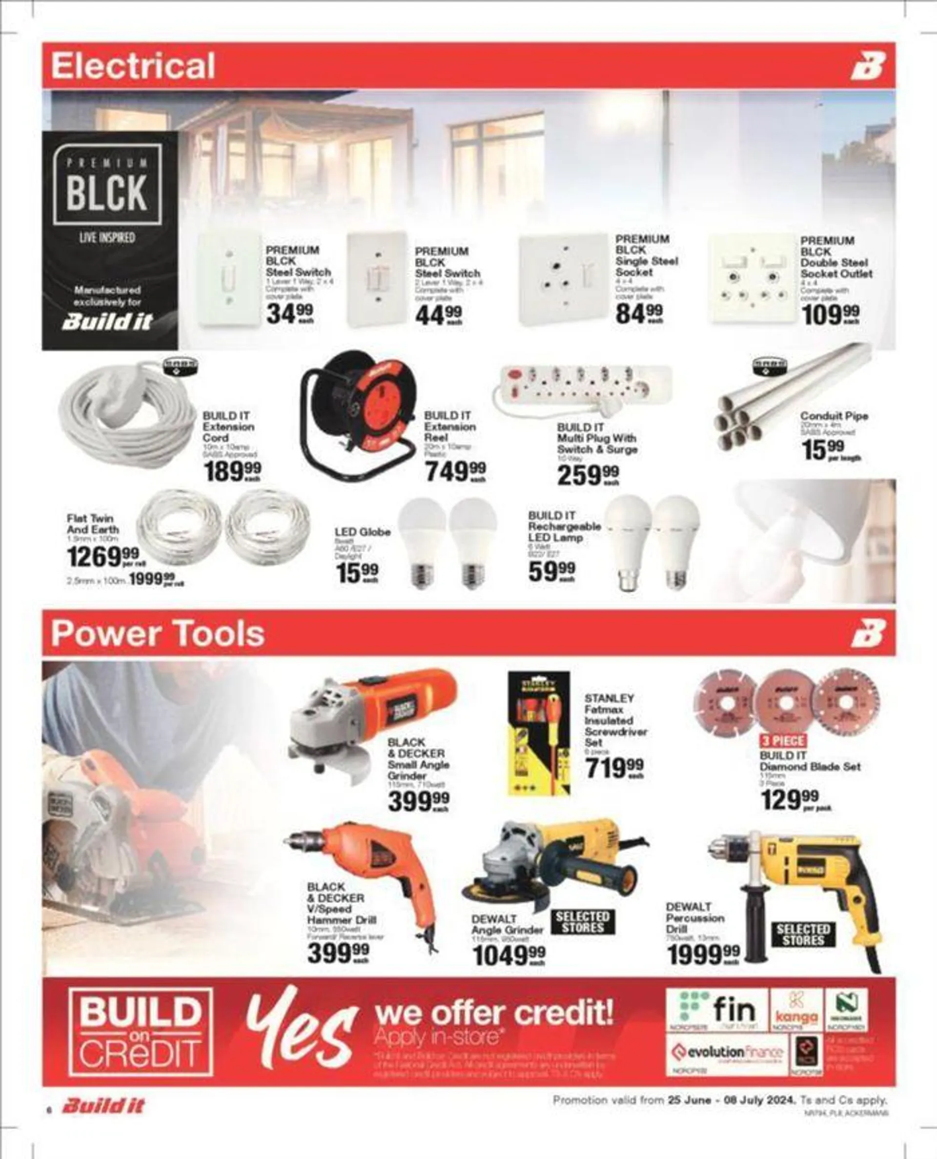 Build It Specials from 25 June to 8 July 2024 - Catalogue Page 6