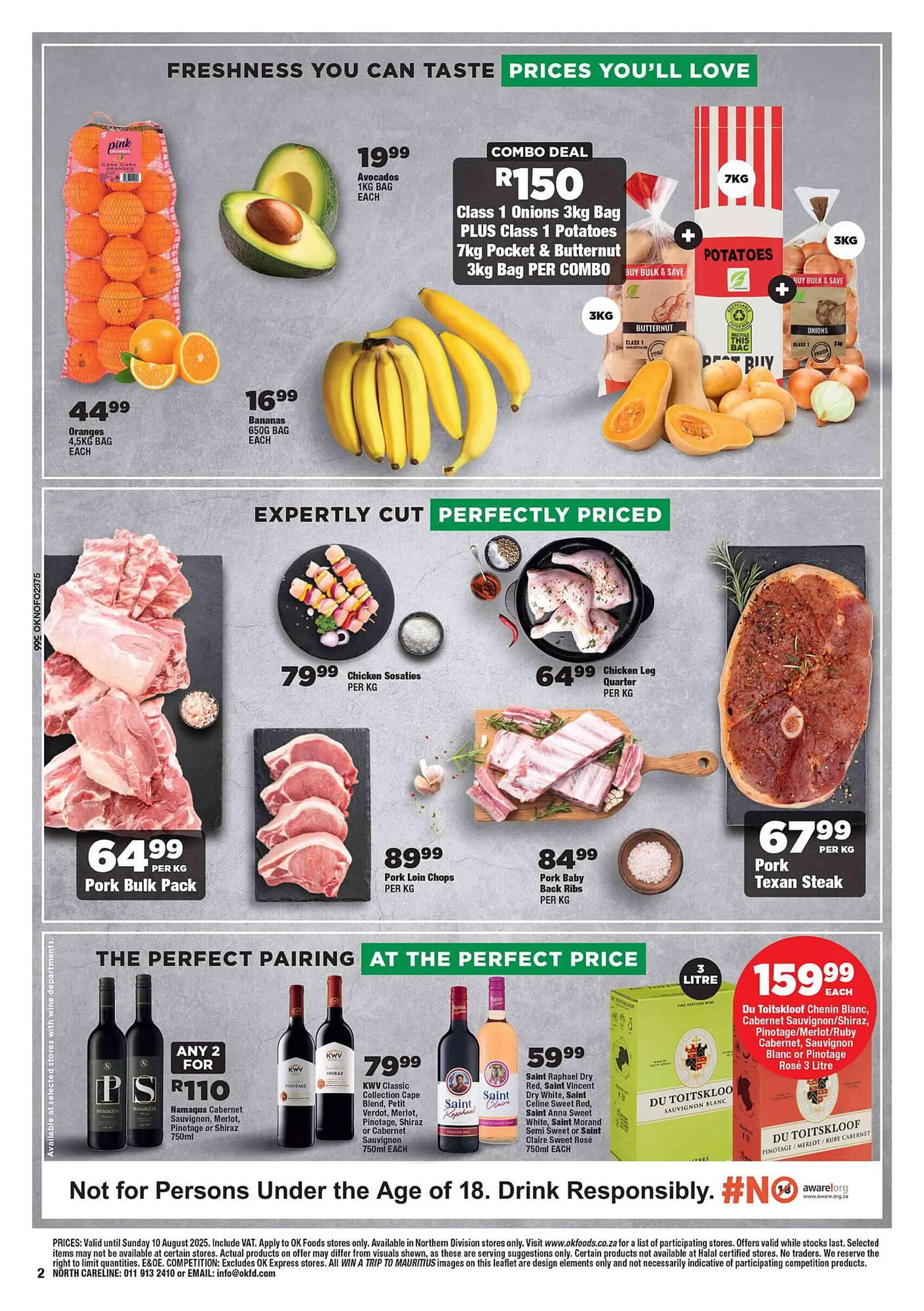OK Foods catalogue from 23 July to 10 August 2025 - Catalogue Page 1