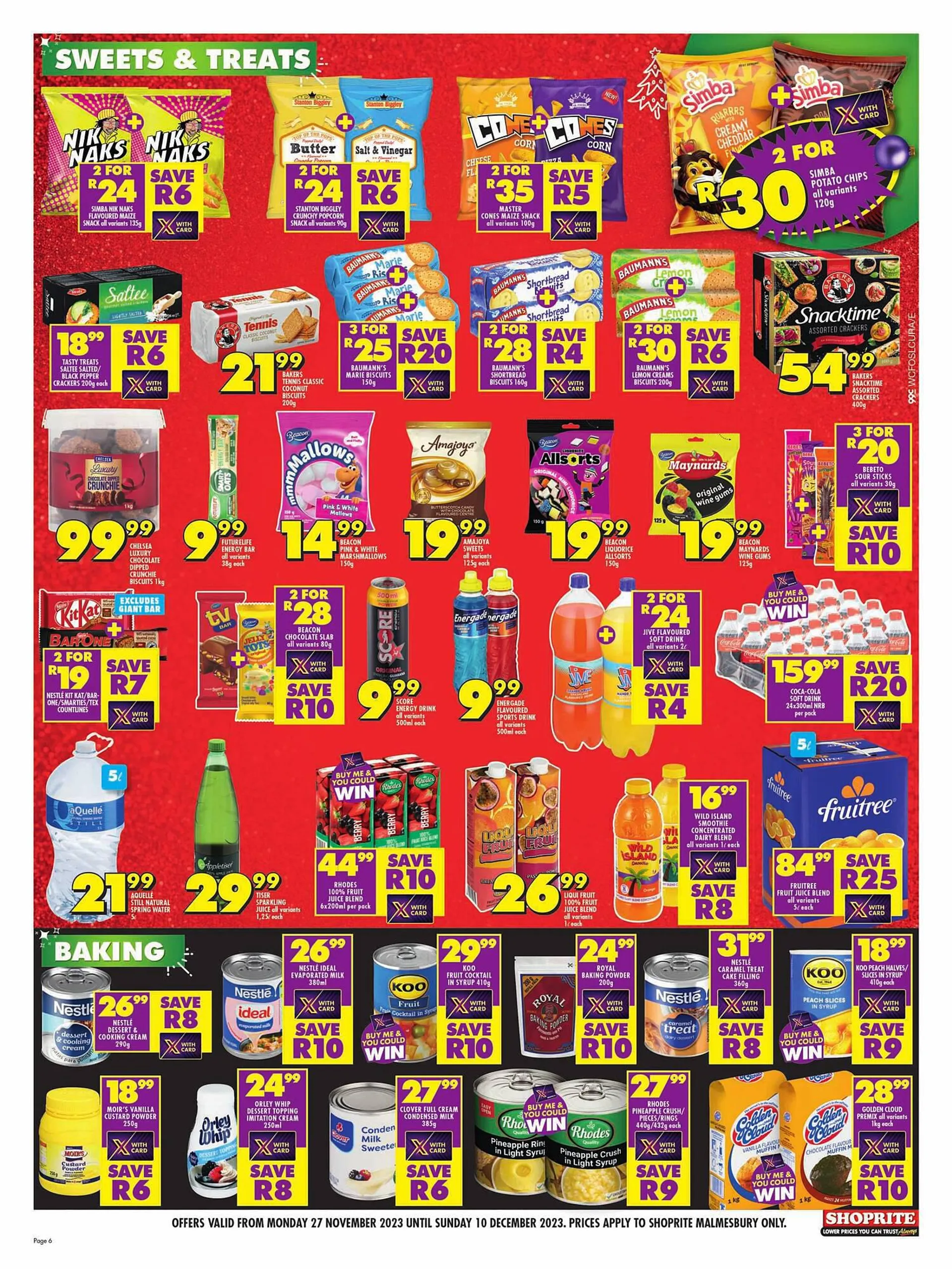 Shoprite catalogue from 10 December to 27 December 2023 - Catalogue Page 6