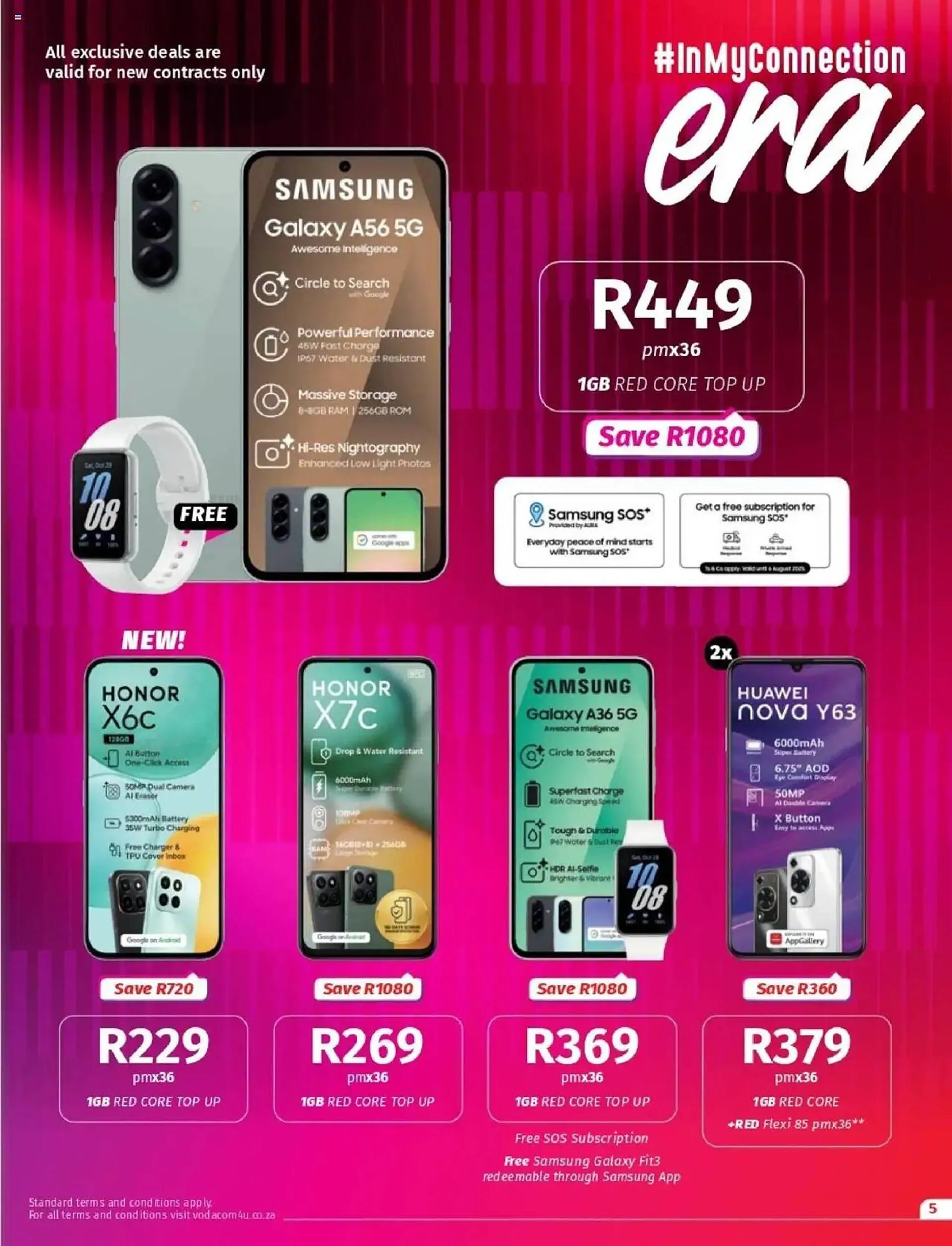 Vodacom catalogue from 8 July to 7 August 2025 - Catalogue Page 1