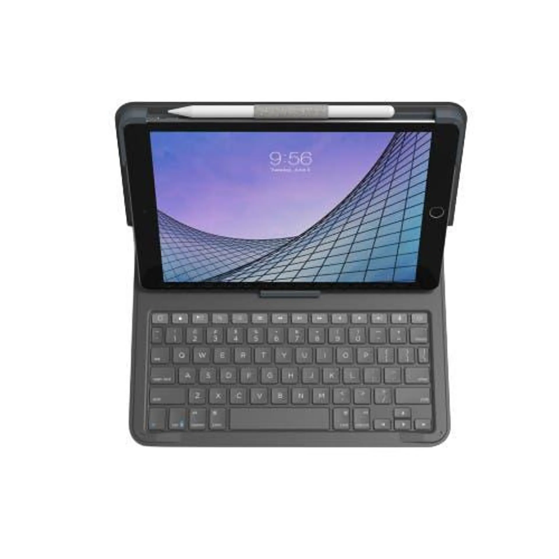ZAGG iPad 10.2-inch Keyboard Messenger Folio - Charcoal
