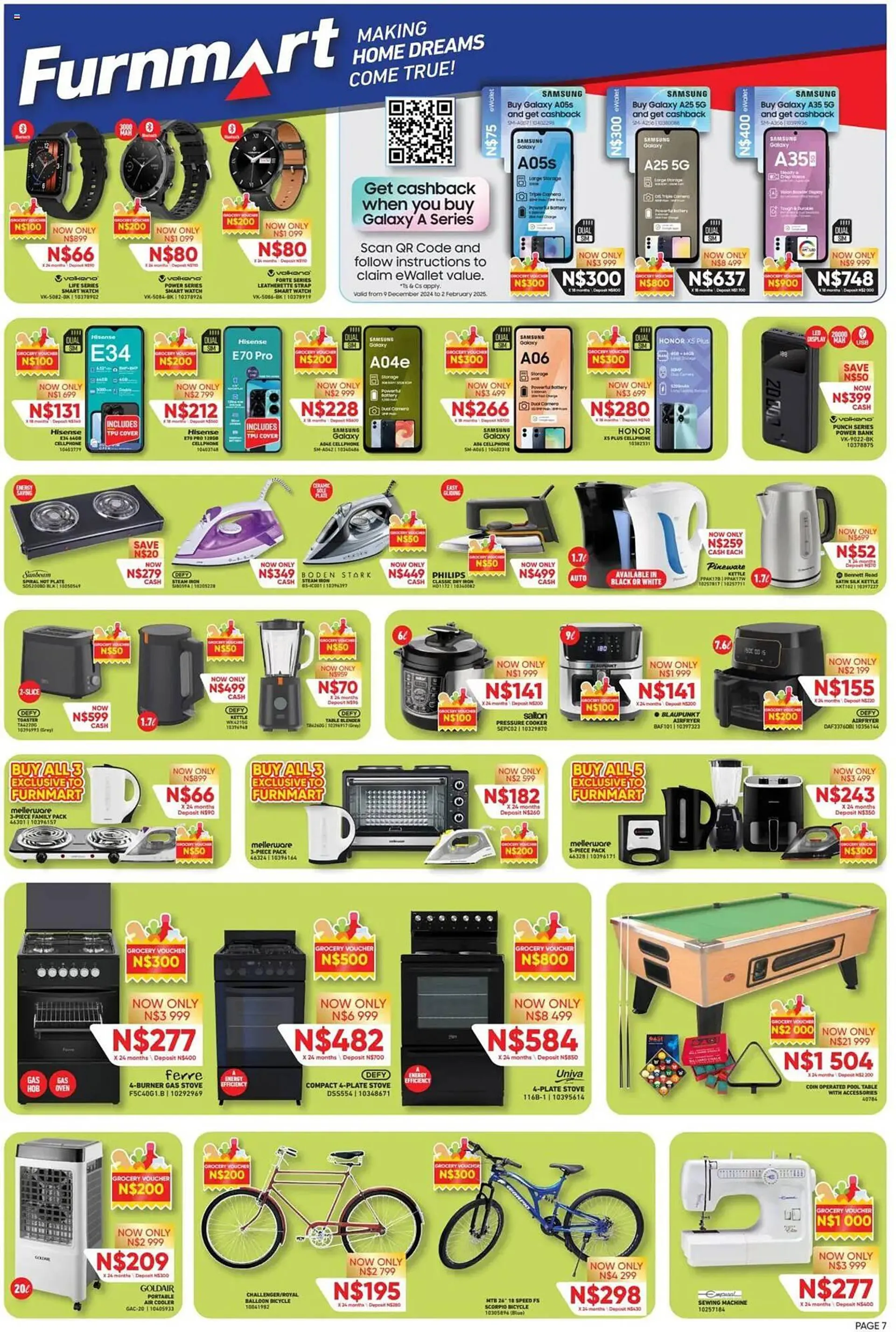 Furnmart catalogue from 5 December to 31 December 2024 - Catalogue Page 7