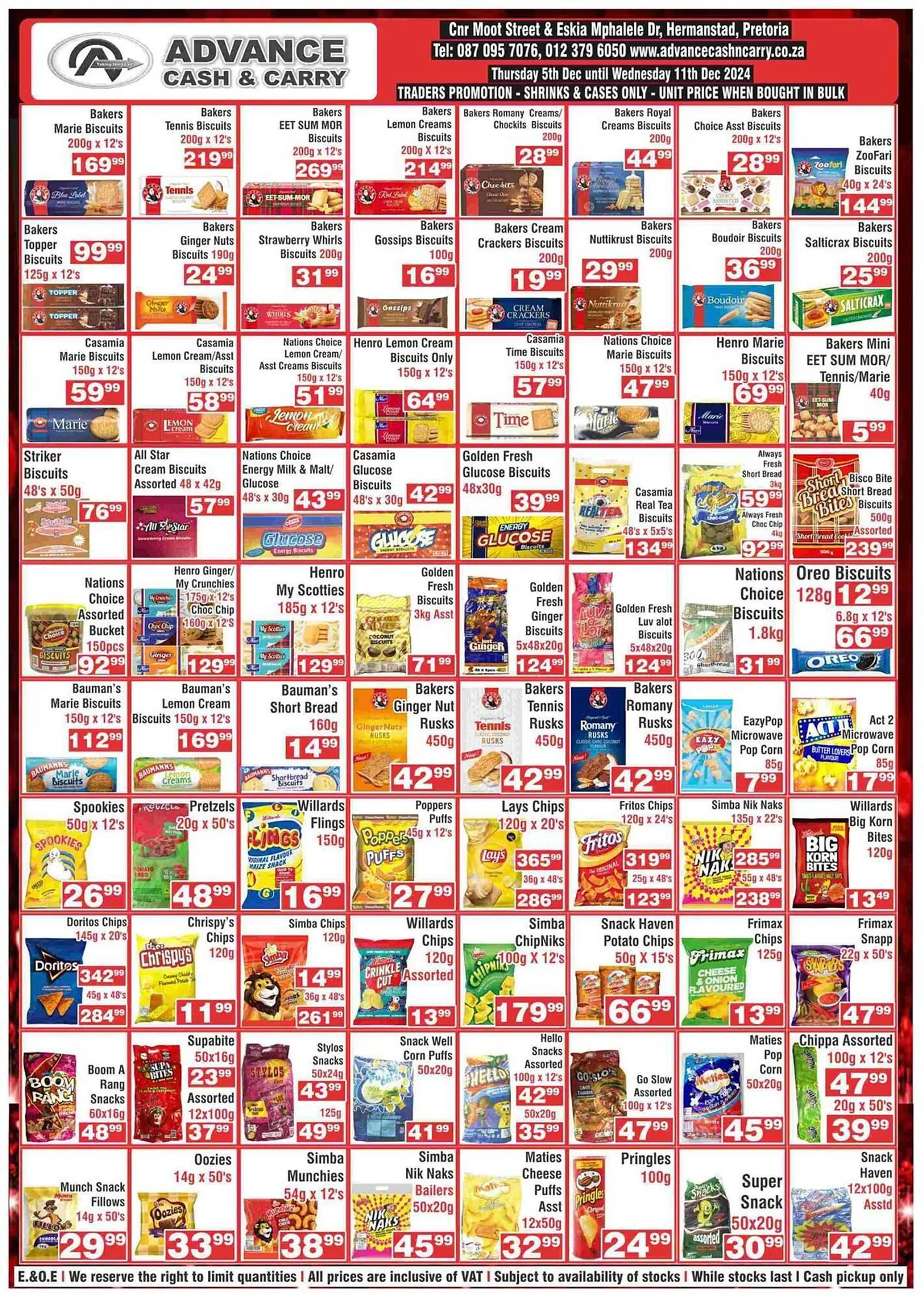 Advance Cash n Carry catalogue from 6 December to 11 December 2024 - Catalogue Page 8