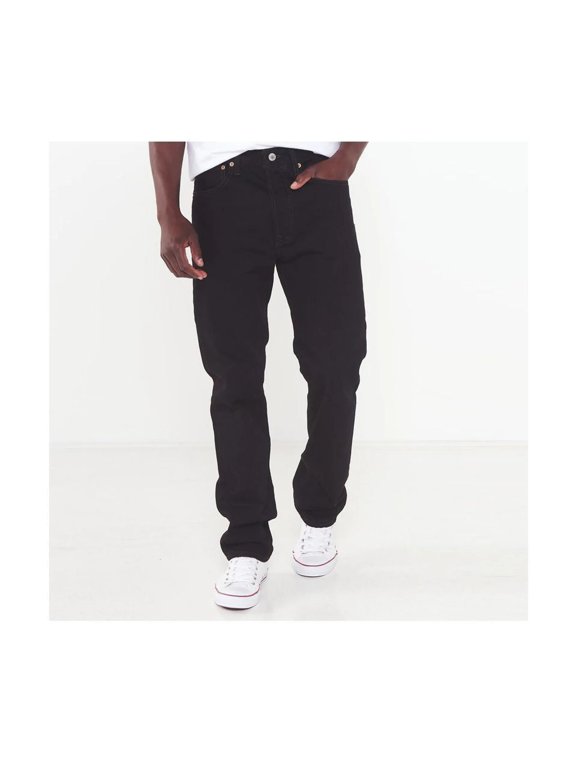 Levi's 501 Original Fit Jeans Mens Black