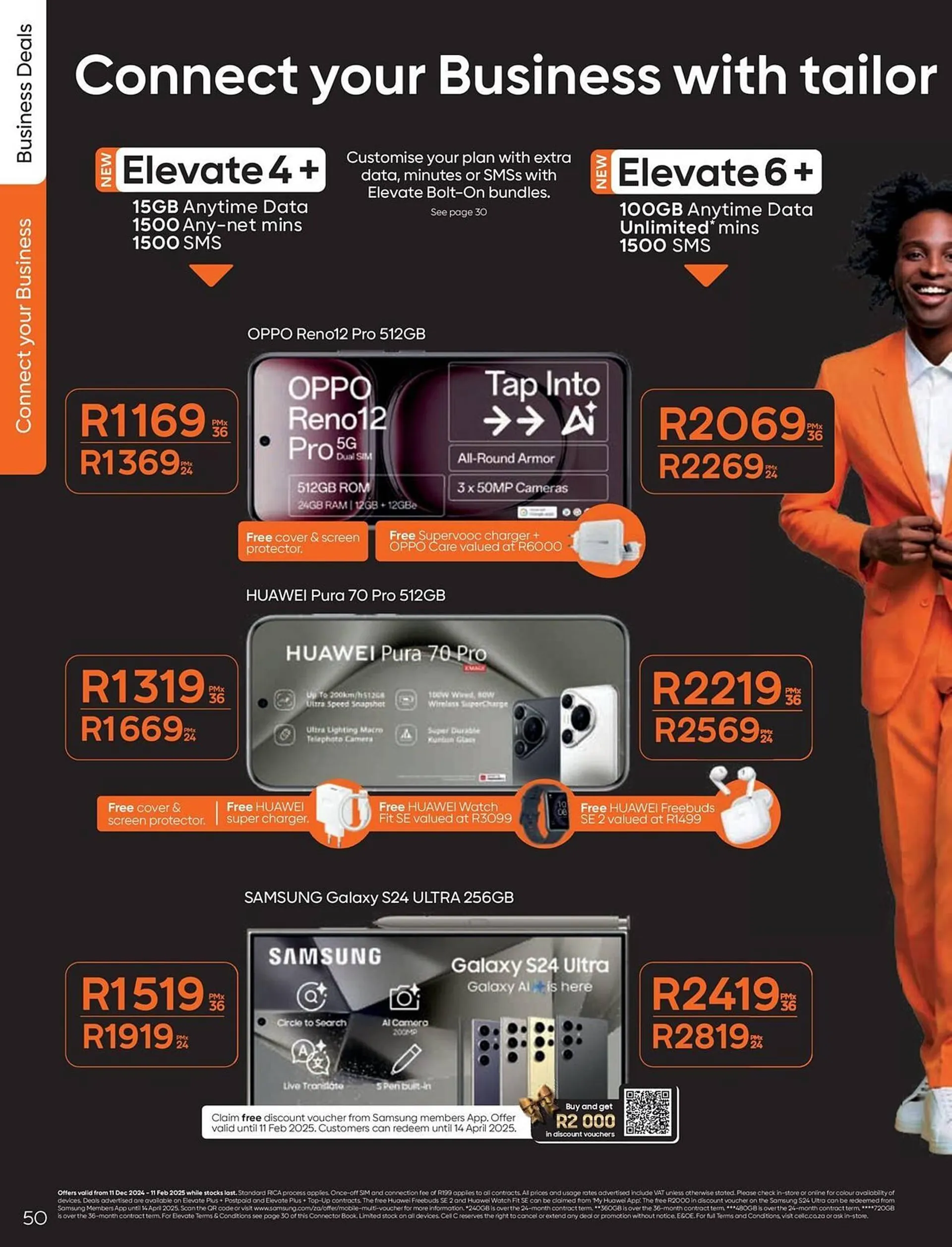 Cell C catalogue from 12 December to 11 February 2025 - Catalogue Page 50