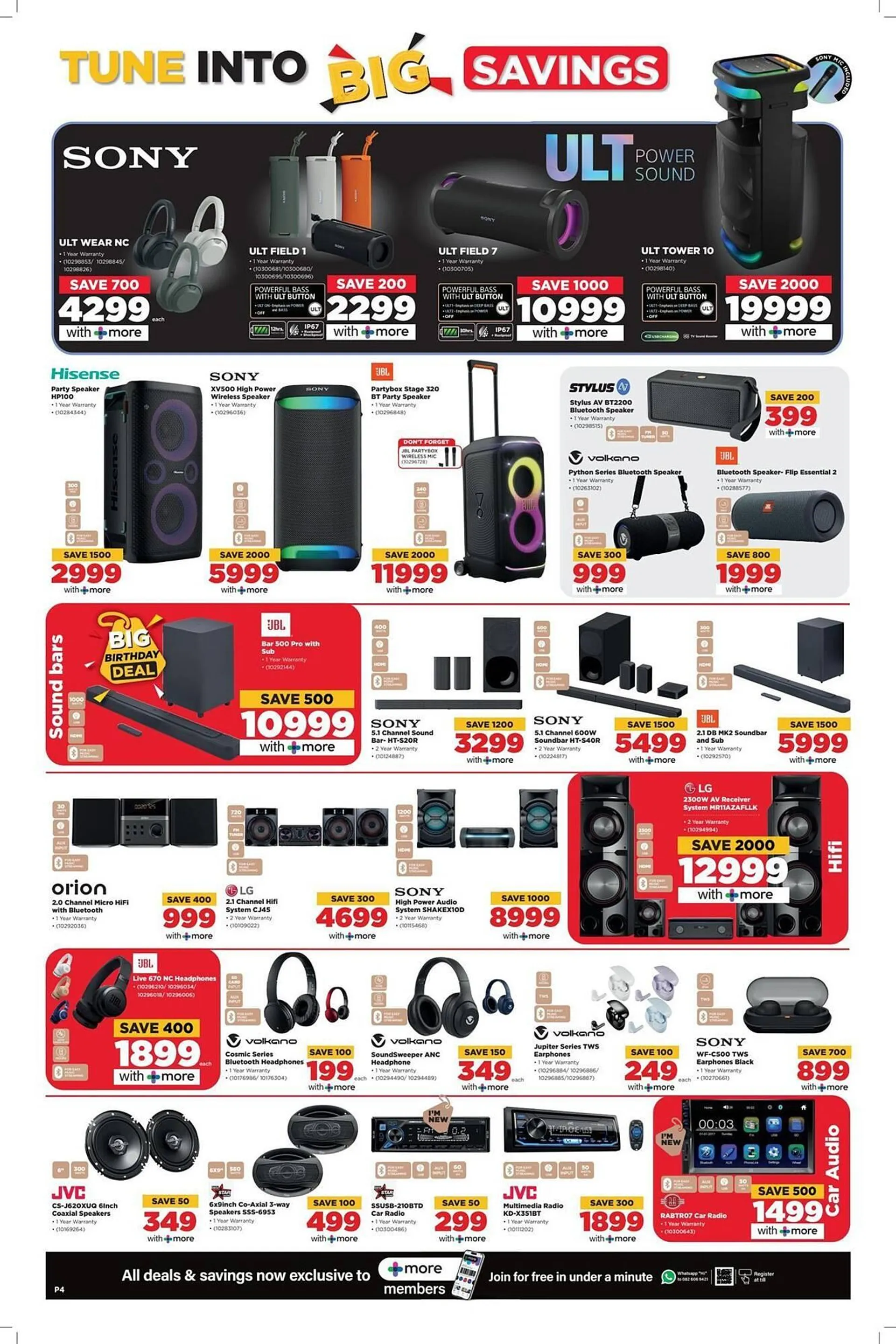 HiFi Corp catalogue from 28 October to 3 November 2024 - Catalogue Page 4